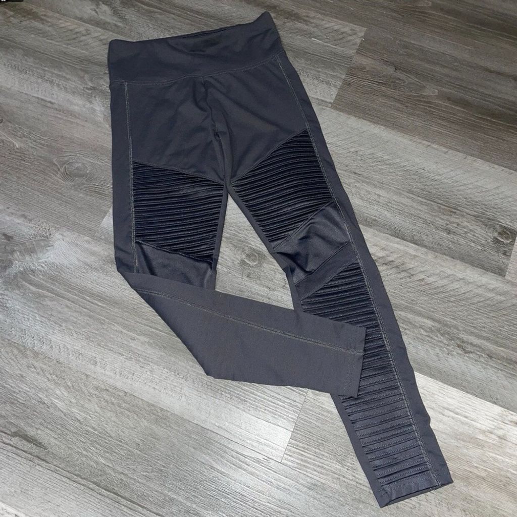 Justine Clenquet Girls JUSTICE Moto Leggings Size 12 Fits Me As A S/XS Adult Size 34" / US 12 / IT 48 - 4 Thumbnail