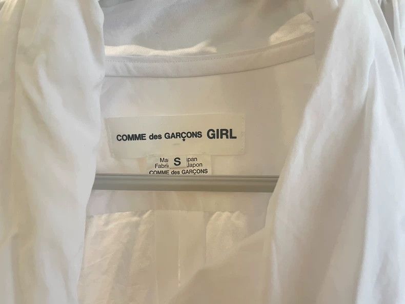 Comme des Garcons Comme Des Garcons White lace-up shirt Size S / US 4 / IT 40 - 2 Thumbnail