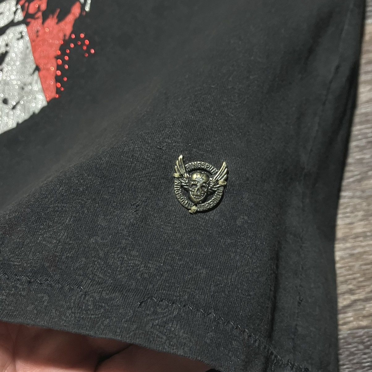 Ringspun RINGSPUN Art Of War Sun Tzu Fallen God Skull Graphic T-shirt Size US L / EU 52-54 / 3 - 4 Thumbnail