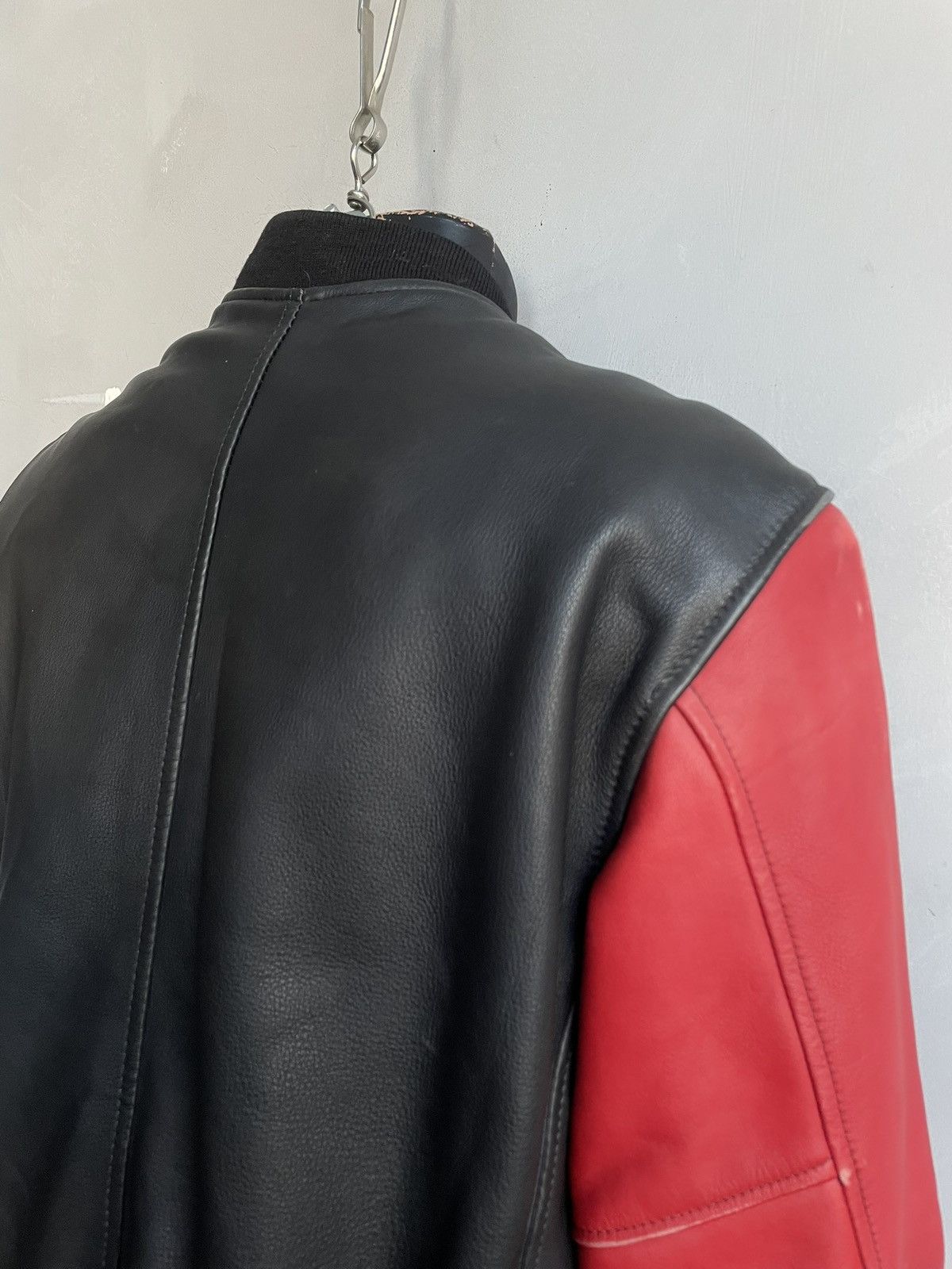 Alpha Industries Leather bomber jacket MA 1 alpha industries style 90s Size US M / EU 48-50 / 2 - 10 Thumbnail