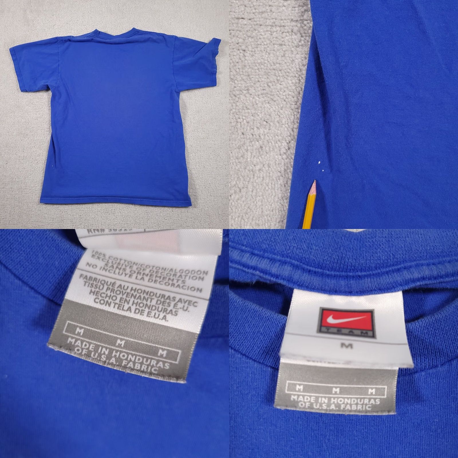 Nike VINTAGE Nike Team Chicago Cubs Shirt Mens Medium Blue Baseball Logo Short Sleeve MLB Size US M / EU 48-50 / 2 - 10 Thumbnail