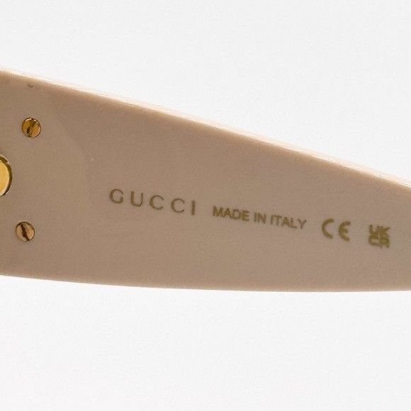 Gucci NEW GUCCI GG1407S 004 BEIGE BROWN OVERSIZED WOMEN SUNGLASSES Size ONE SIZE - 9 Thumbnail