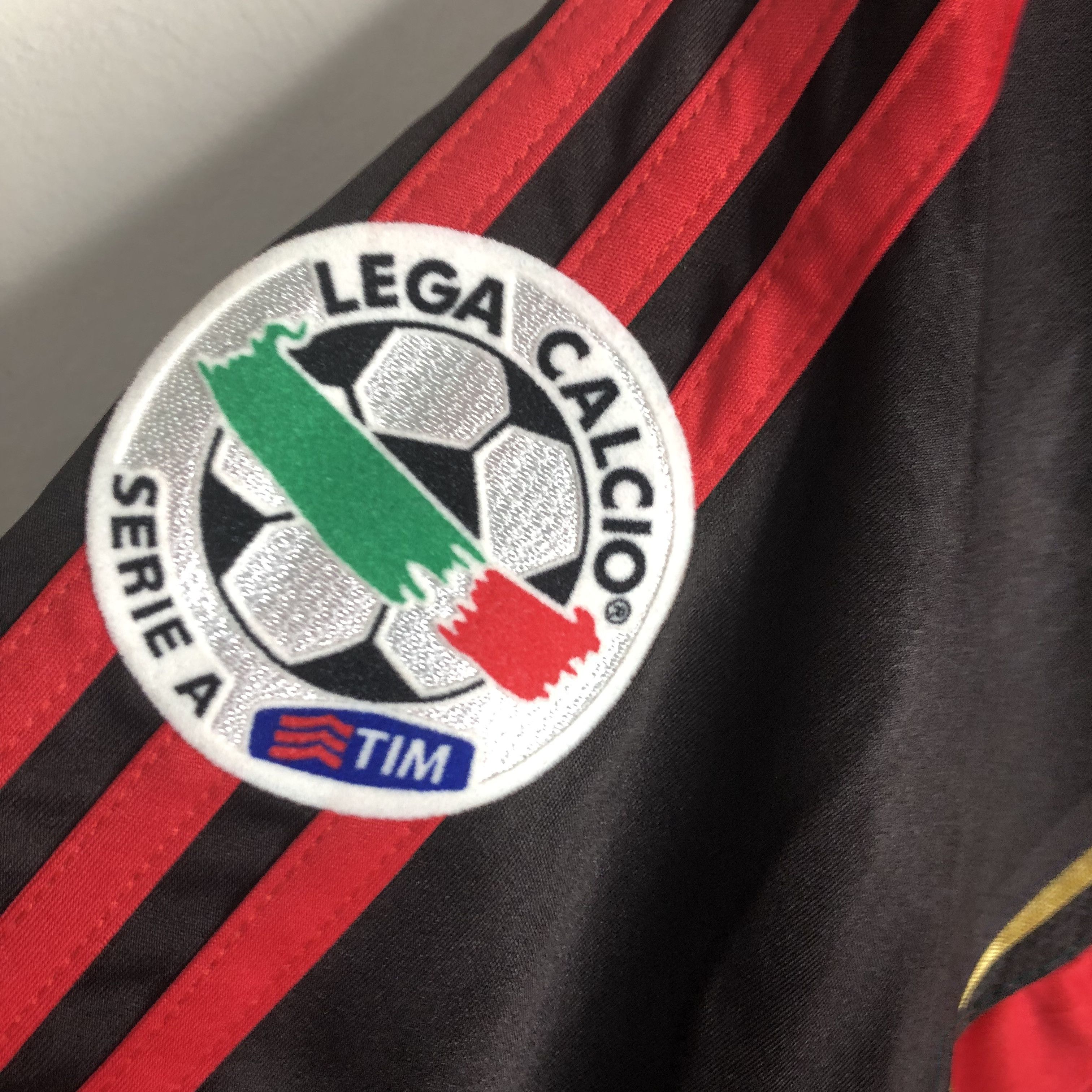 Vintage 06-07 Kaka AC Milan Home Soccer Jersey Size US L / EU 52-54 / 3 - 4 Thumbnail