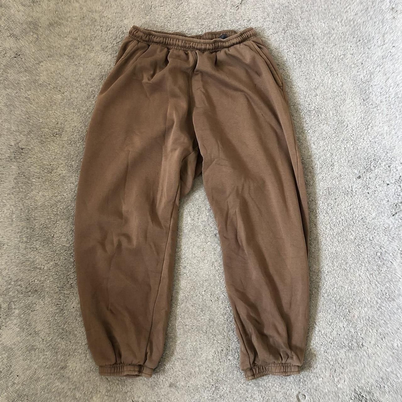 Weekday Weekday Brown Sweatpants Size US 34 / EU 50 - 1 Thumbnail
