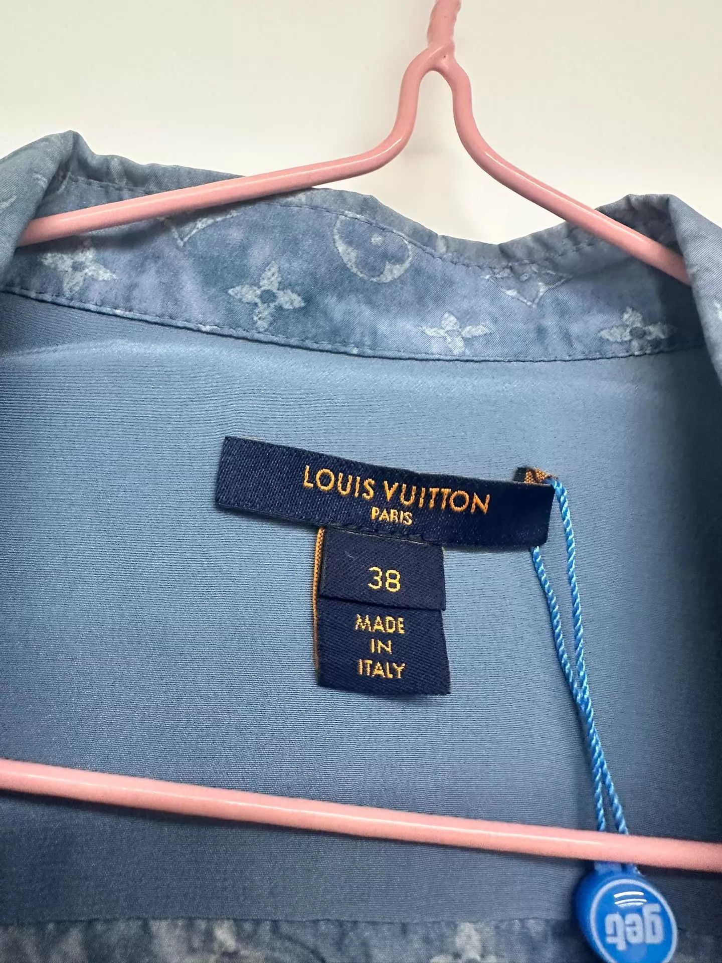Louis Vuitton Louis Vuitton all over print shirt size 38 Size US S / EU 44-46 / 1 - 4 Thumbnail