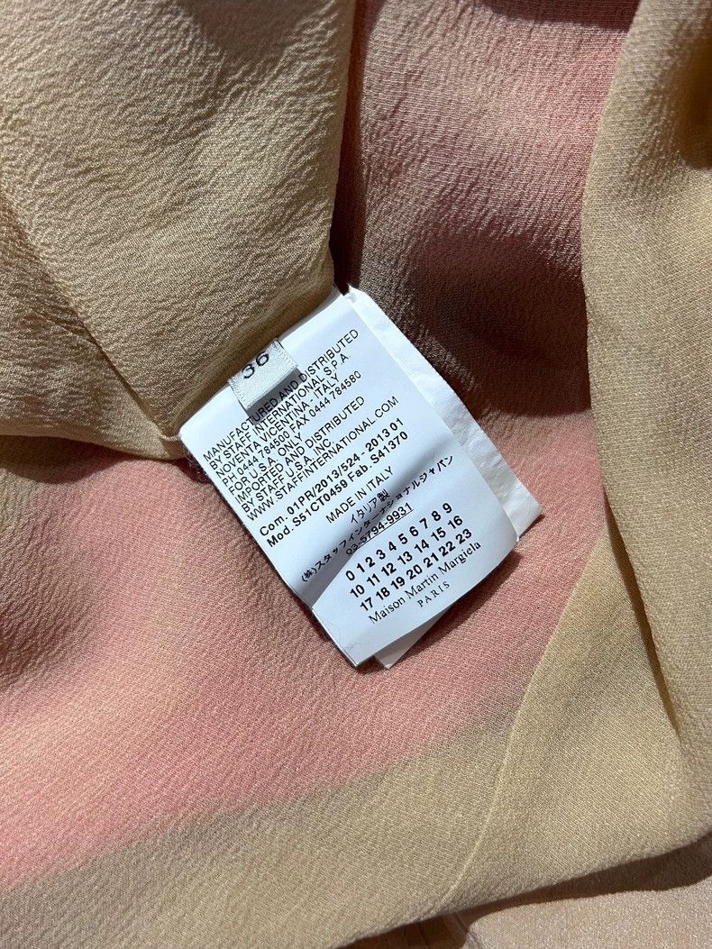 Maison Margiela Maison Margiela S13 striped silk vest Size XS / US 0-2 / IT 36-38 - 5 Thumbnail