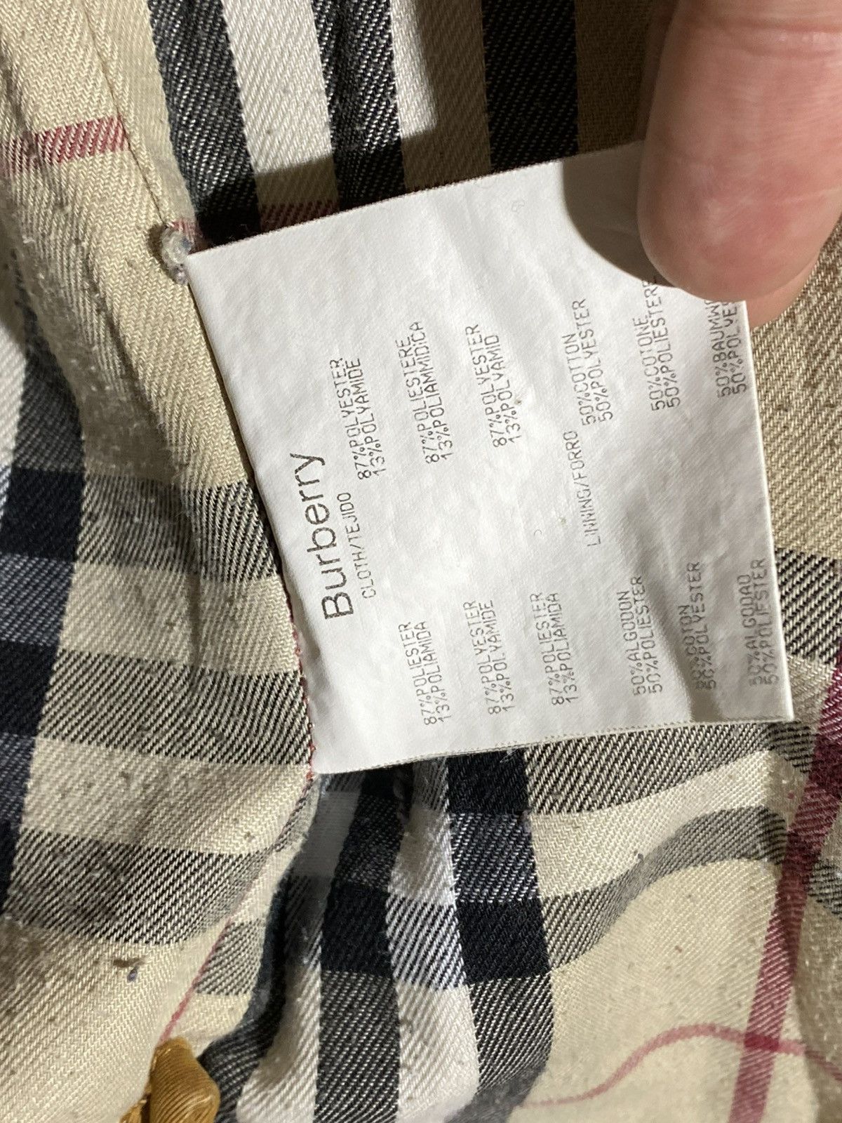 Burberry Burberry’s vintage nova check quilted jacket Size US M / EU 48-50 / 2 - 19 Thumbnail