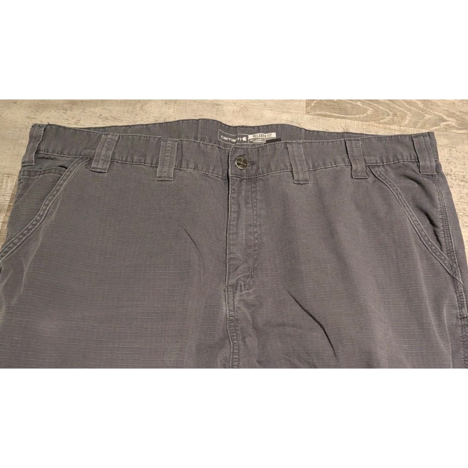 Carhartt Carhartt Force Relaxed Fit Ripstop Cargo Work Pants Mens 44x32 Gray BN4200-M Size US 44 / EU 60 - 4 Thumbnail