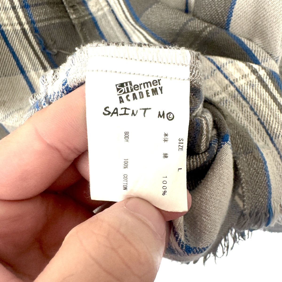 Saint Michael Saint Michael x Shermer Academy Flannel Size US L / EU 52-54 / 3 - 5 Thumbnail