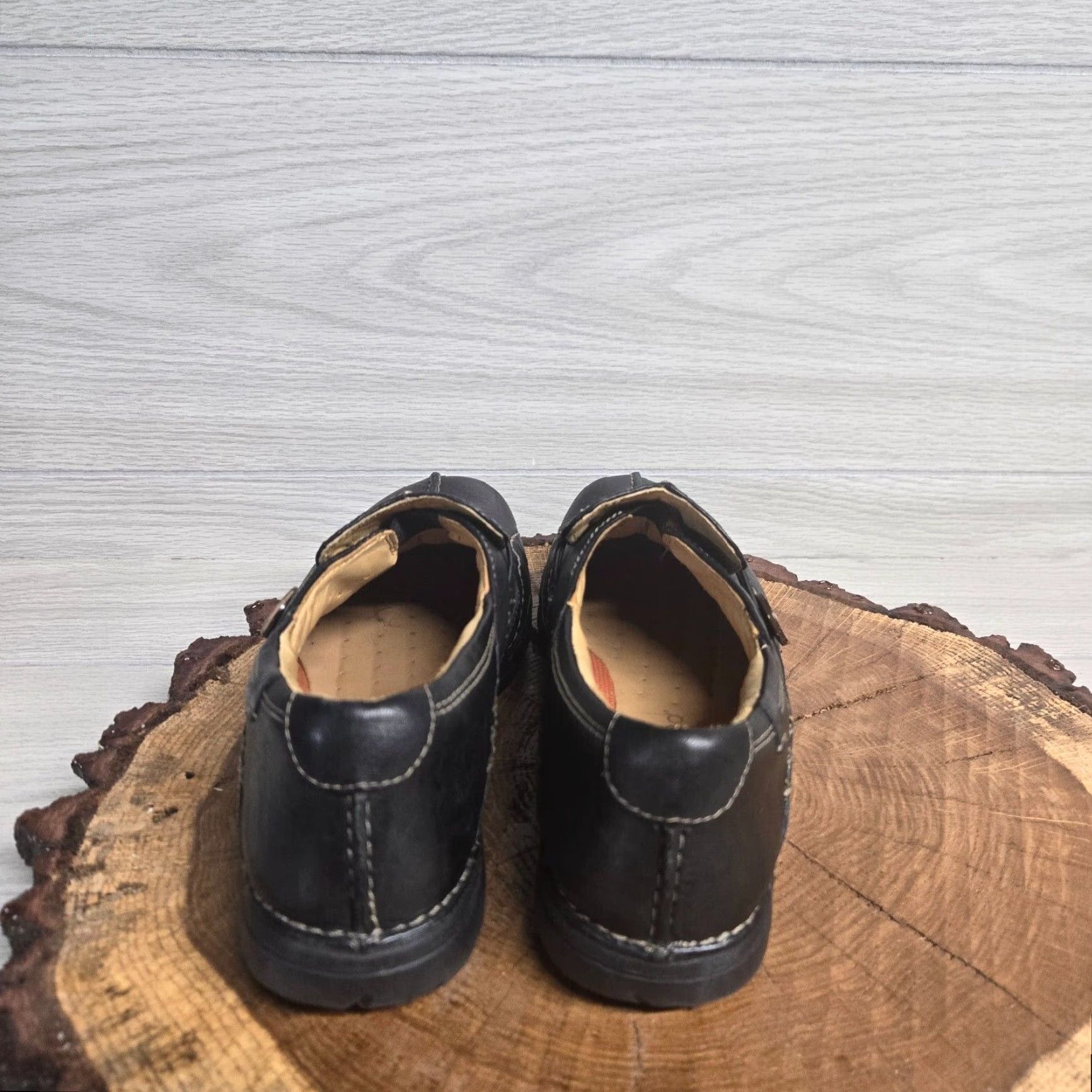 Clarks Clarks Un-Structured Loafers Black Round Toe Button Slip On 85071 Women's US 8 Size US 8 / IT 38 - 4 Thumbnail