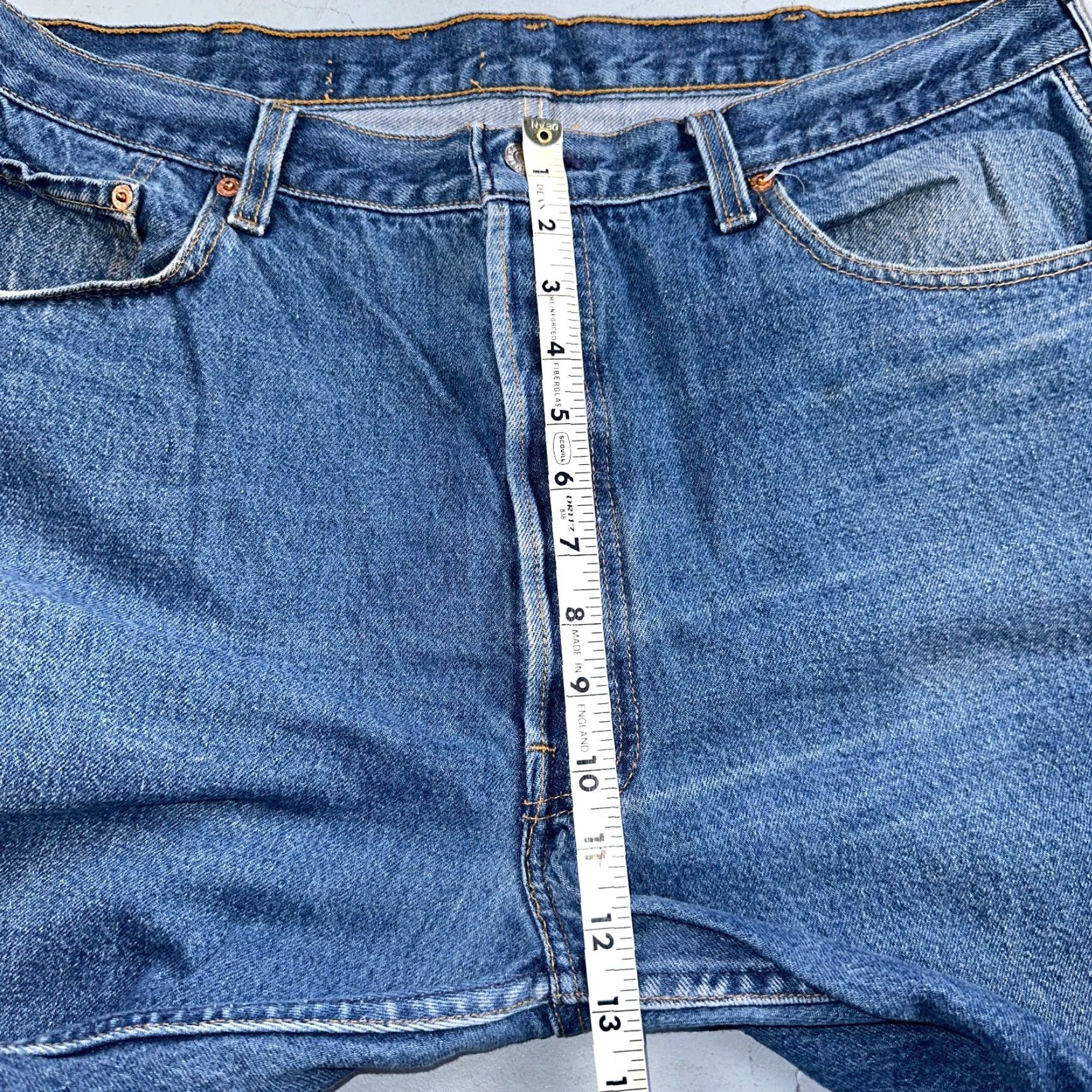 Levi's VINTAGE Levi's 501 Jeans Men 42x33 Straight Leg 80s USA Blue Light Wash Mid Rise Classic Denim Size US 42 / EU 58 - 7 Thumbnail