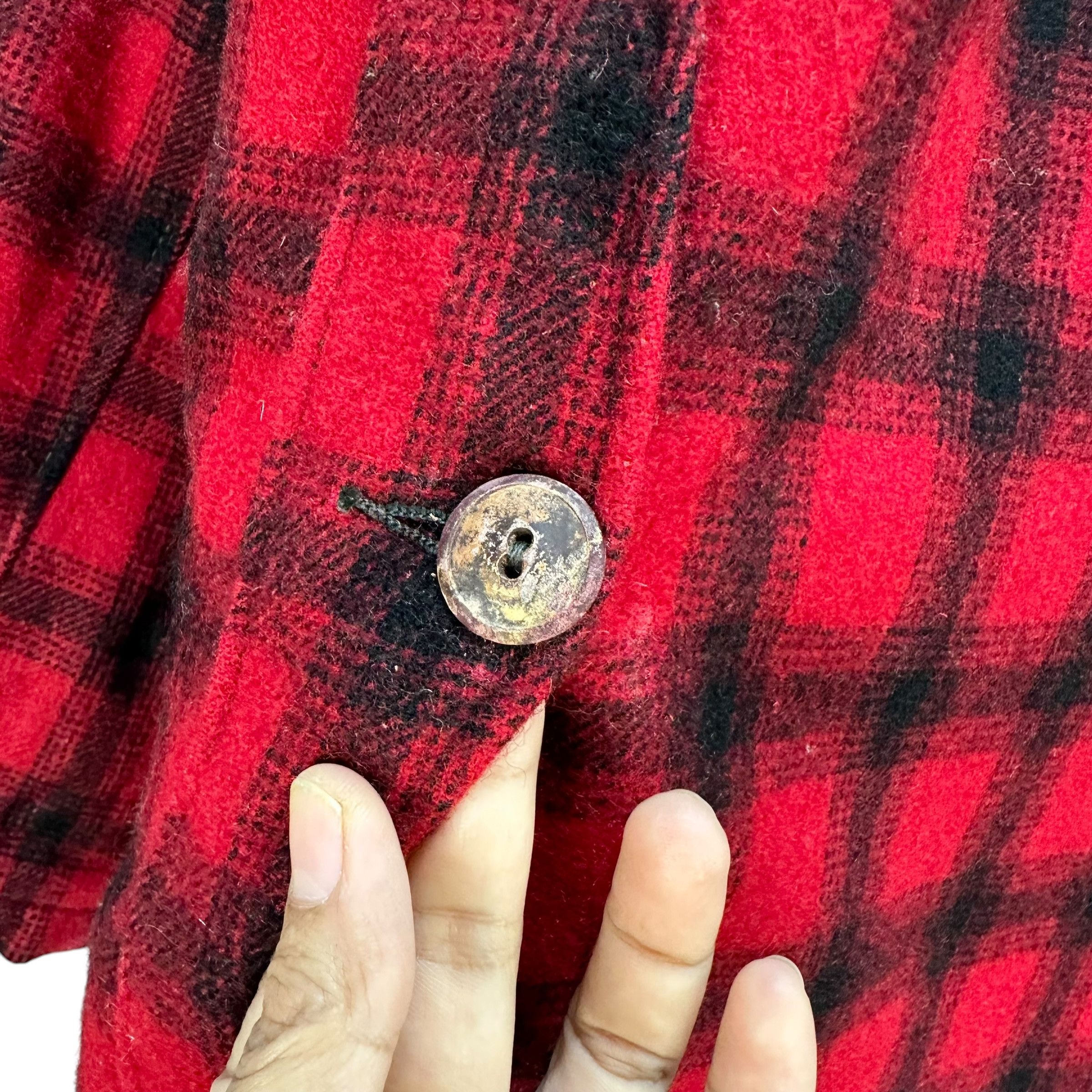 Woolrich Woolen Mills Vintage 80's WOOLRICH Checked Flannel Chore Jacket #A80-1935 Size US XL / EU 56 / 4 - 17 Thumbnail