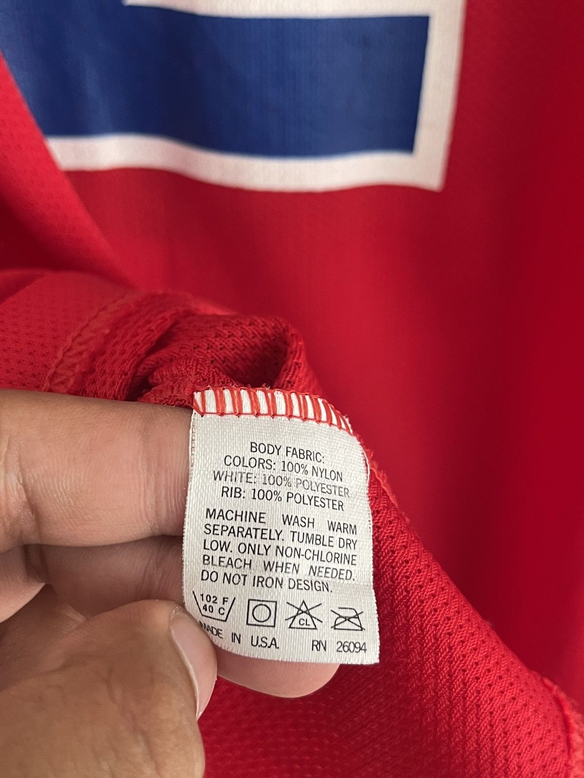 Champion × NBA Vintage Champion Chris Webber NBA Bullets Jersey Size US L / EU 52-54 / 3 - 6 Thumbnail