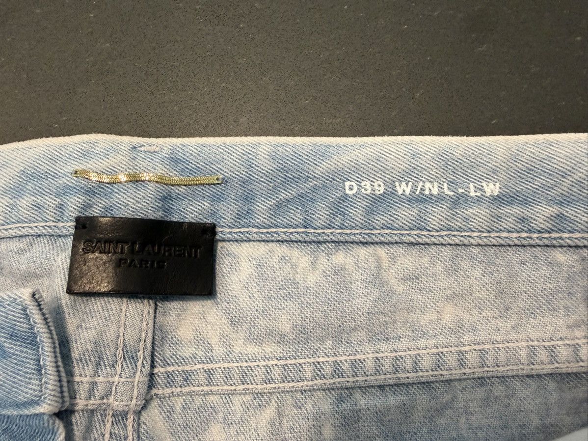 Saint Laurent Paris YSL Denim Jeans - Straight Slim Fit Size US 30 / EU 46 - 5 Thumbnail