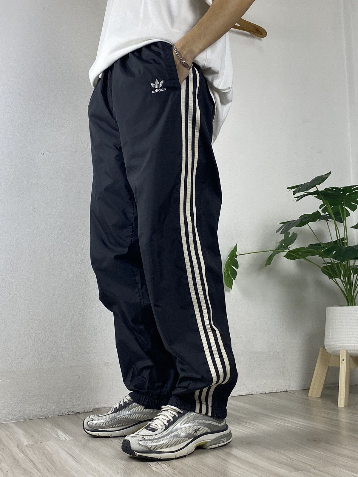 Adidas Streetwear Vintage Adidas Nylon Y2K Vintage Track Pants Drill Track Grailed