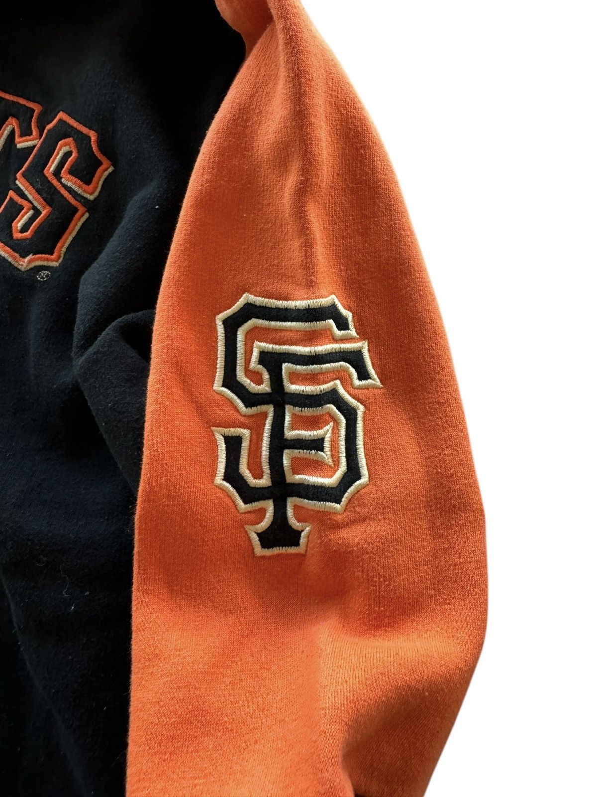 MLB × Majestic Retro San Francisco Giants Big Logo Embroidered Hoodie Size US M / EU 48-50 / 2 - 4 Thumbnail