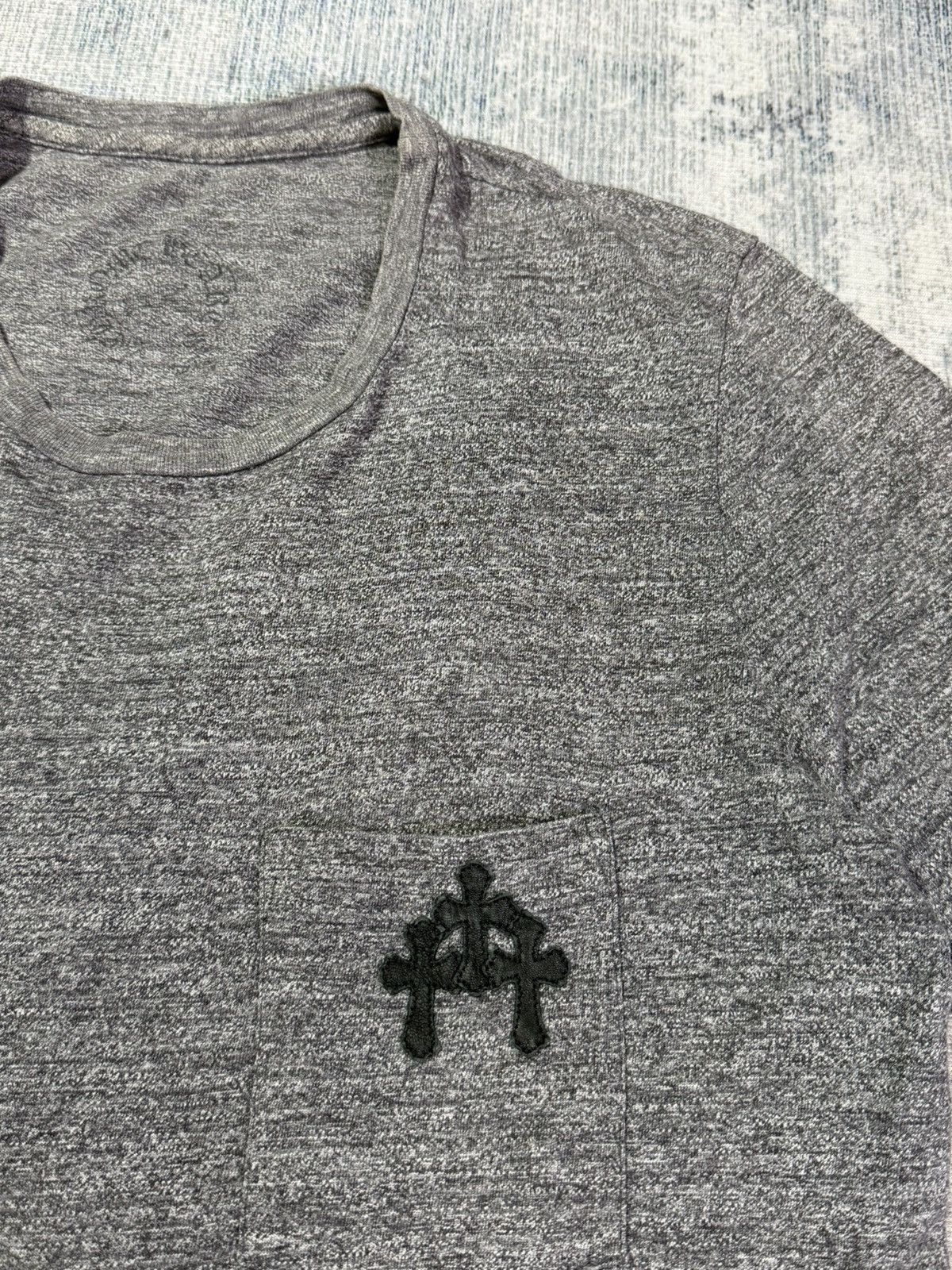 Chrome Hearts 2010s Cemetery Cross Leather Patch Pocket Heather Size US M / EU 48-50 / 2 - 6 Thumbnail