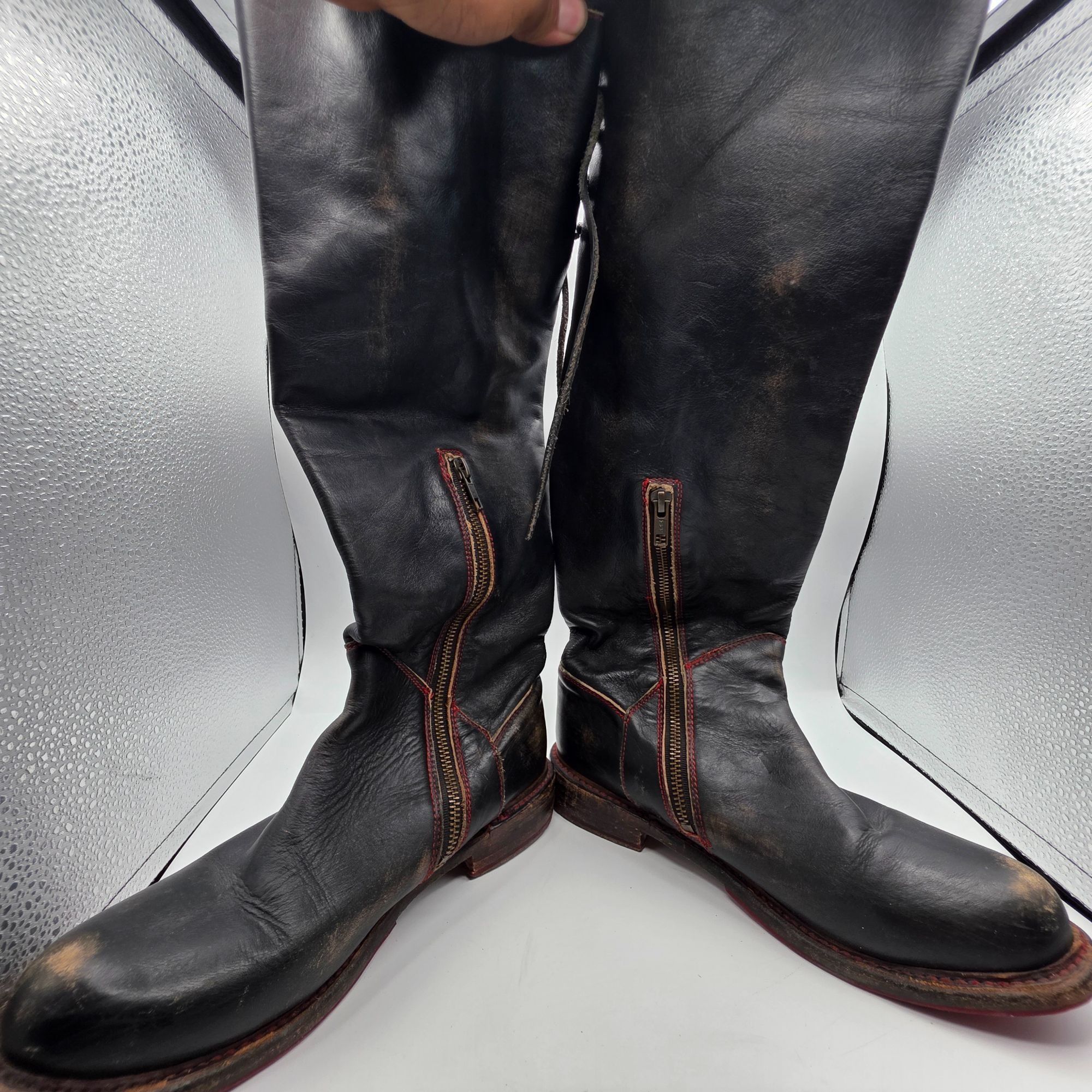 Bed Stu Bed Stu Manchester Womens Size 6 Black High Boots Casual Par Size US 6 / IT 36 - 3 Thumbnail