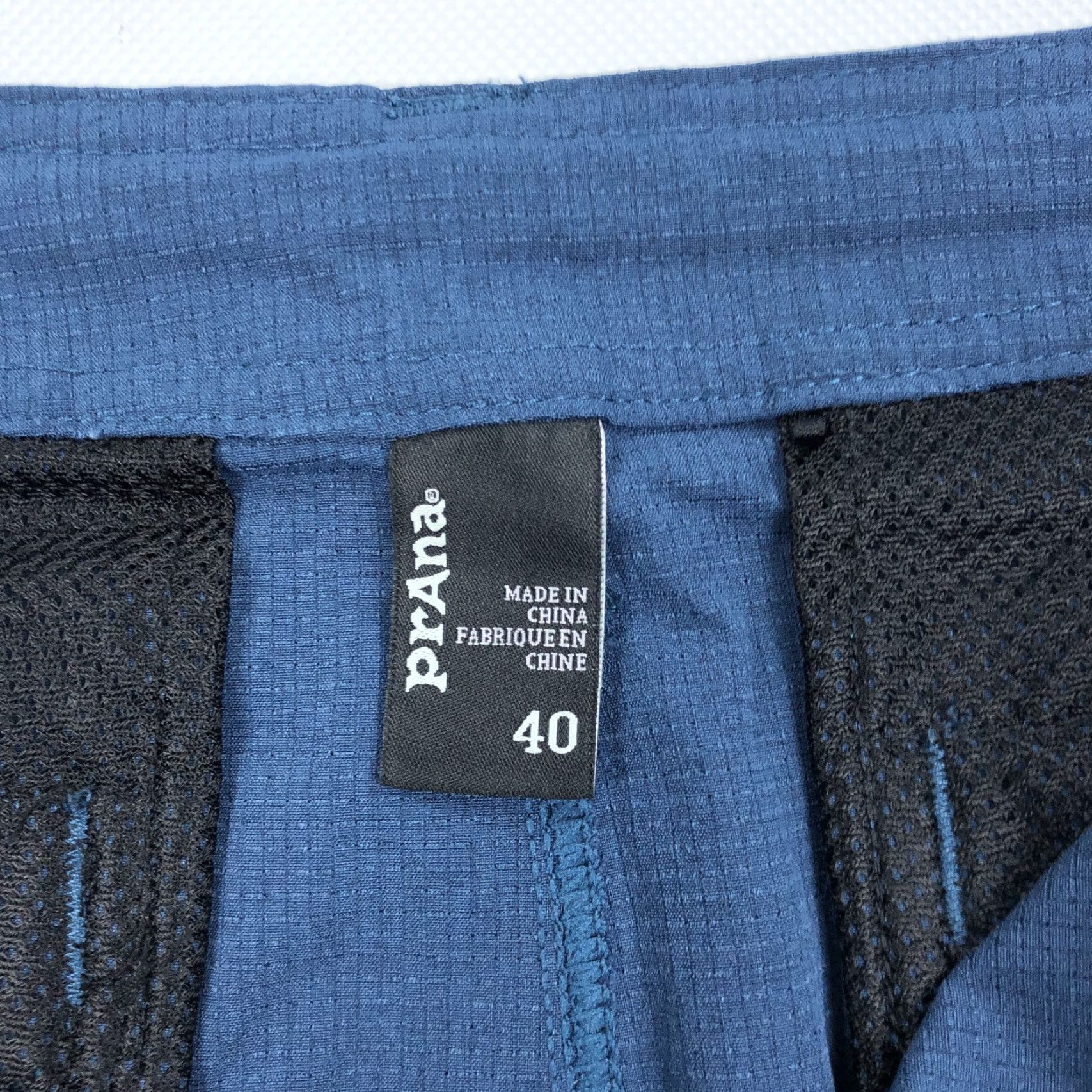 Prana prAna Men's Zion II Shorts Size 40 Blue Stretch Performance Casual Hybrid Walk Shorts Size US 40 / EU 56 - 7 Thumbnail
