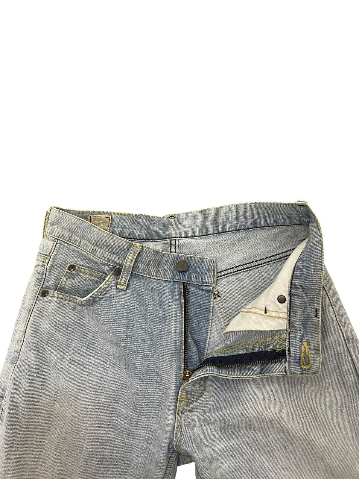 Japanese Brand Flare Jeans Lee Japan Distress Boot Cut 2🟦3 Size US 30 / EU 46 - 11 Thumbnail