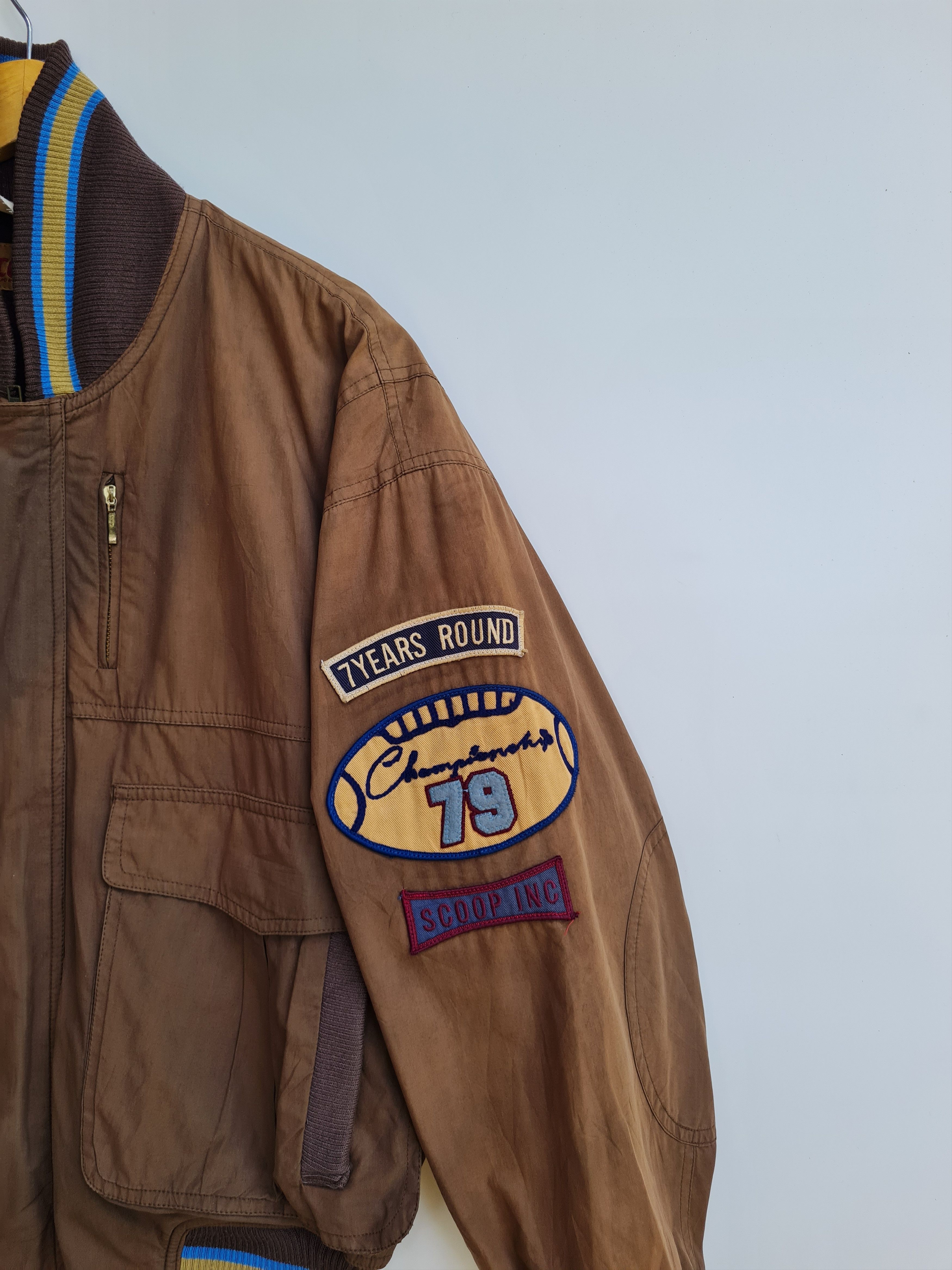 Vintage ✅️Vintage 70s Scoop Bomber Jacket Size US M / EU 48-50 / 2 - 4 Thumbnail