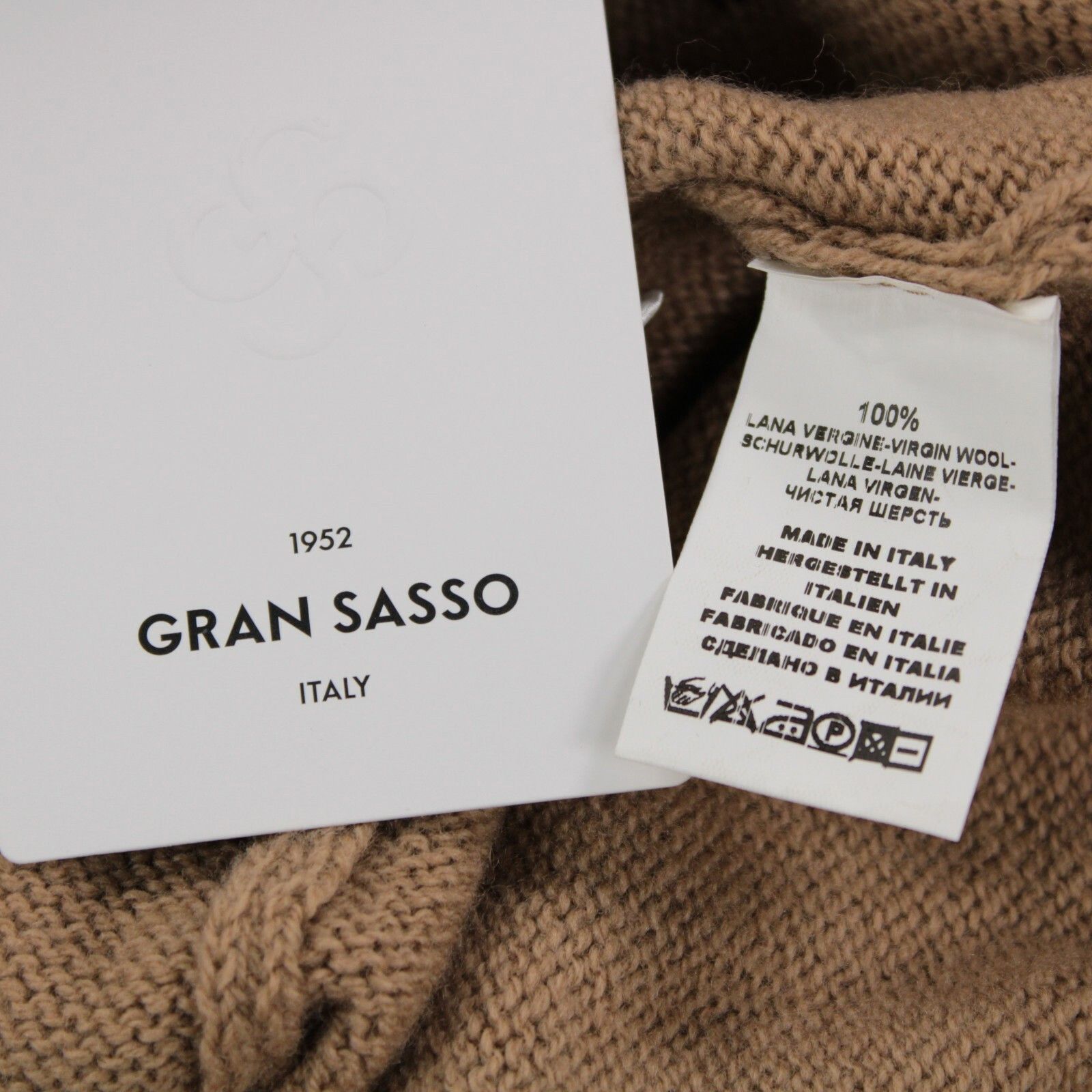 Gran Sasso Gran Sasso Sweater Size US M in Brown Size US M / EU 48-50 / 2 - 4 Thumbnail