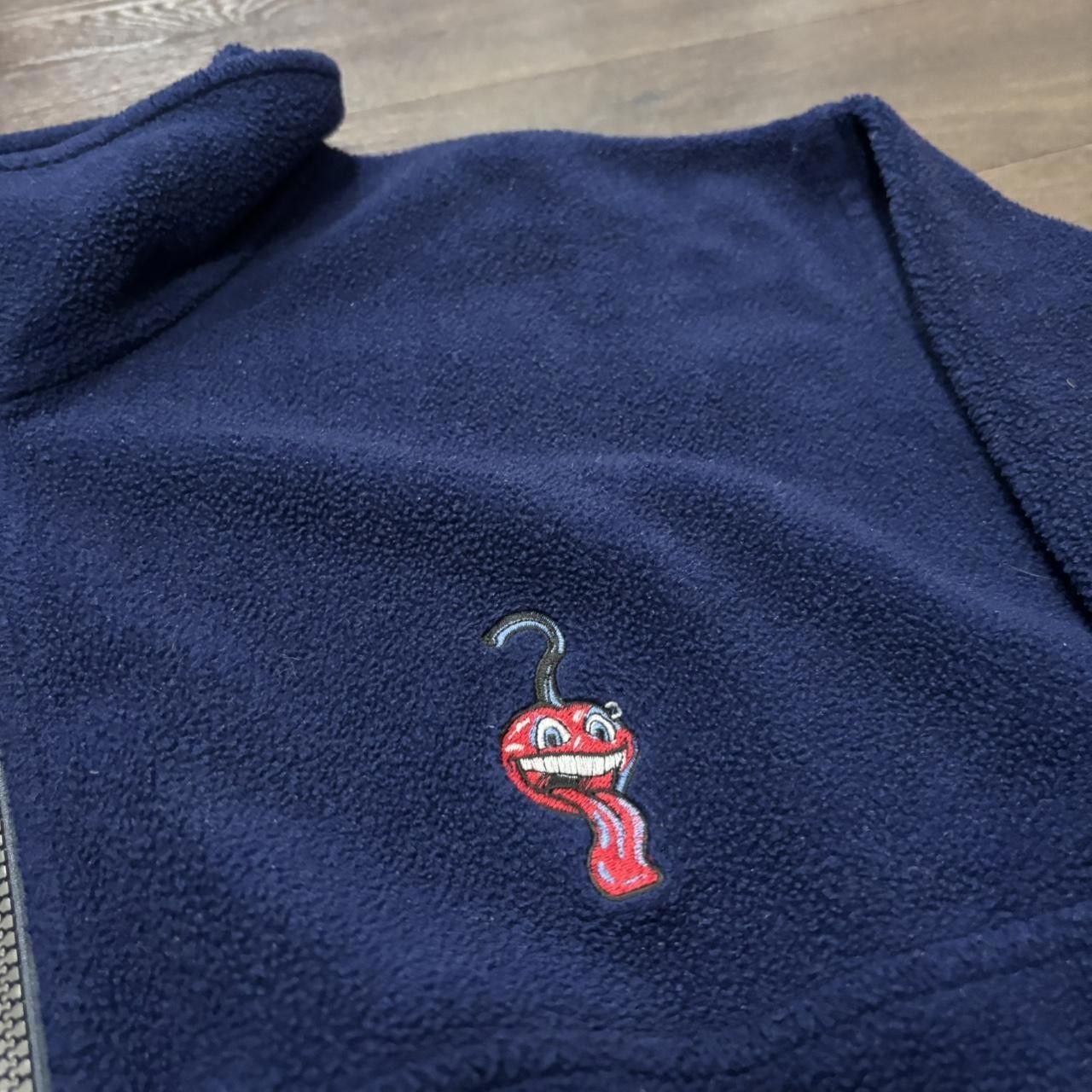 Other Vintage wild cherry Pepsi fleece quarter zip sweatshirt 00s Size US XL / EU 56 / 4 - 1 Thumbnail