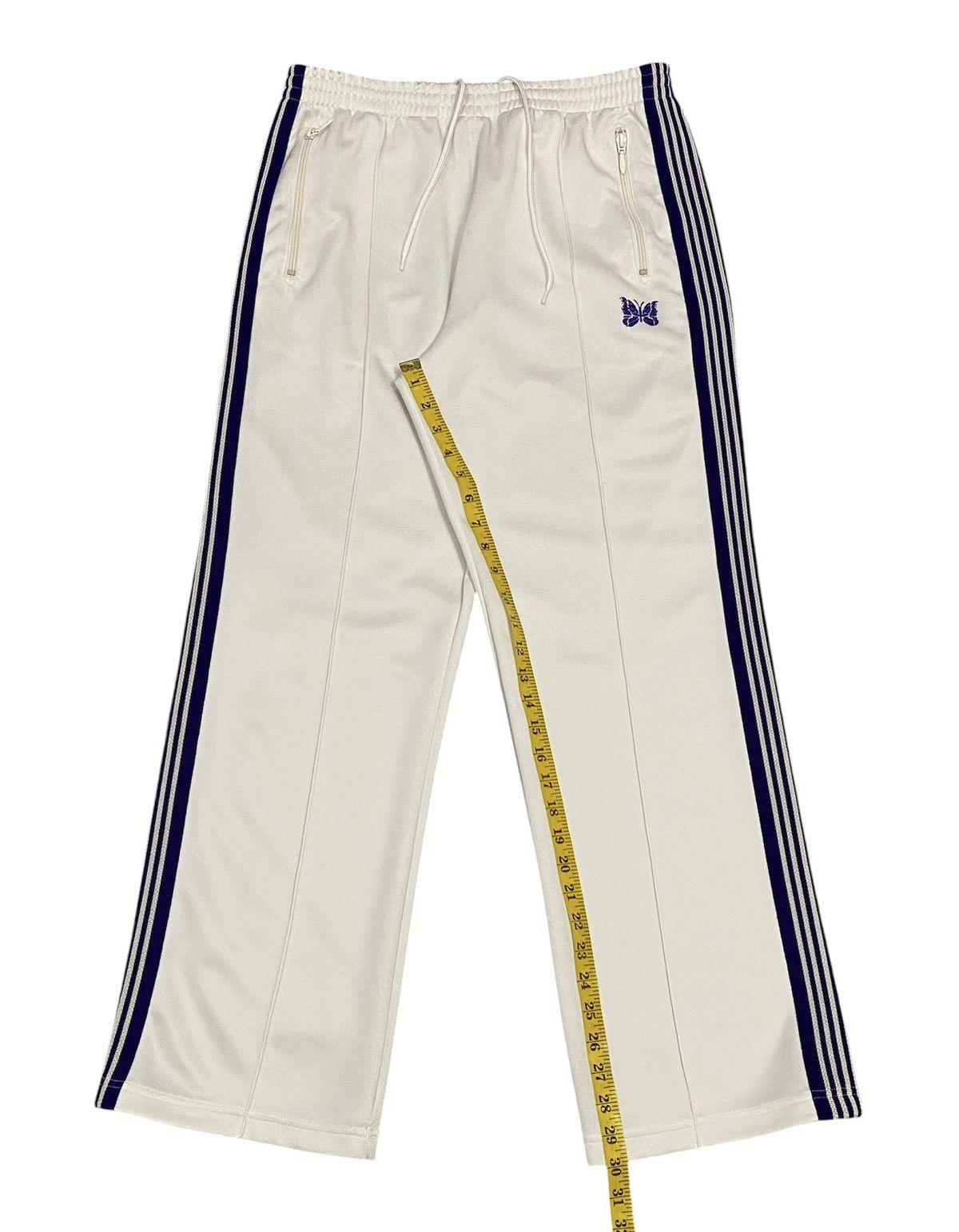 Needles 🪡Needies Narrow Straight Track Pants Size US 33 - 20 Thumbnail