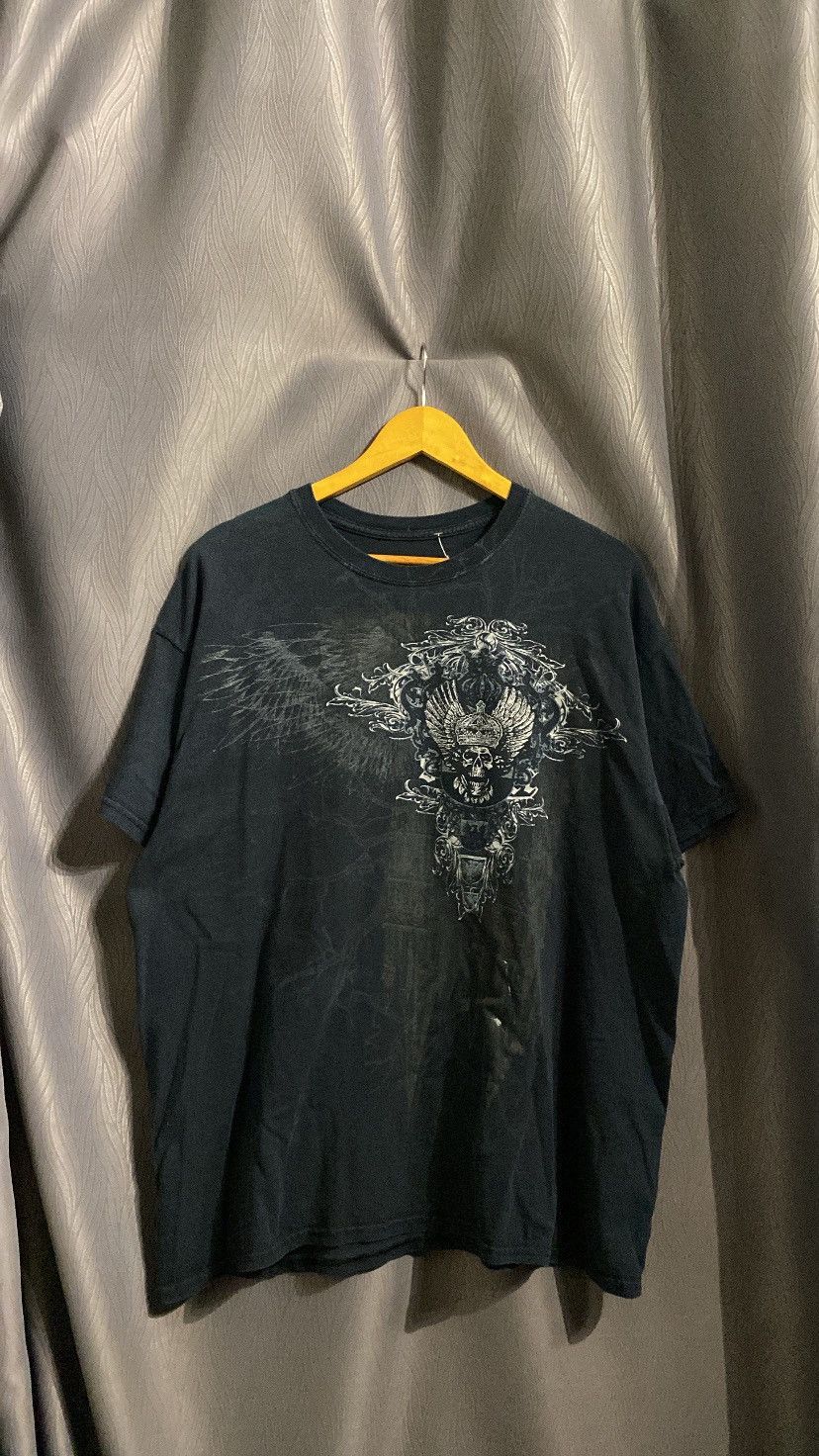 Vintage Skull Ovp Tshirt Black Xlarge Size US XL / EU 56 / 4 - 1 Thumbnail