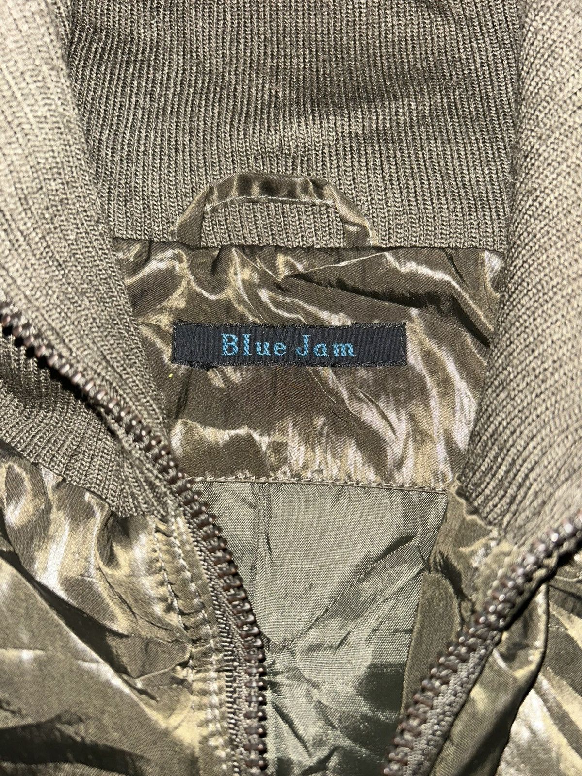 20471120 Blue Jam Shiny Puffer Vest Faux Fur Trimmed Hood Size S / US 4 / IT 40 - 13 Thumbnail