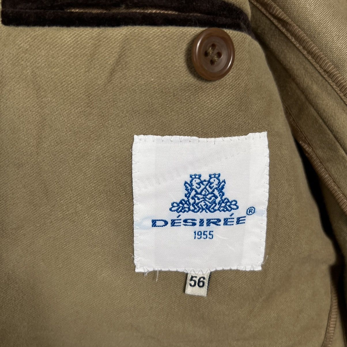 Other 🔥 DESIREE PURO COTONE MOLESKIN DOUBLE LAYER ZIPPER JACKET Size US XL / EU 56 / 4 - 13 Thumbnail