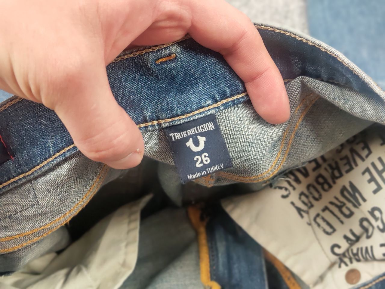 True Religion True Religion Vintage Y2K Style cora mid rise Denim Jeans Size 26" / US 2 / IT 38 - 15 Thumbnail