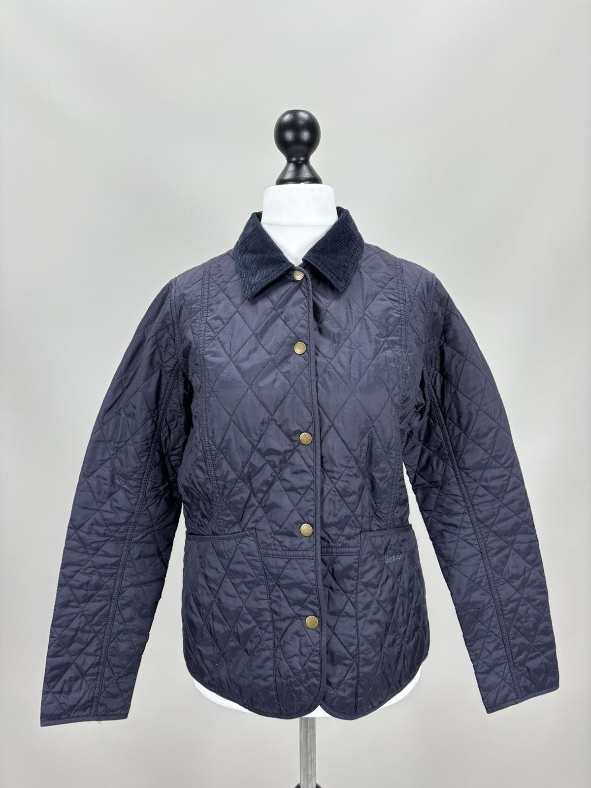 Barbour Womens quilted jacket Barbour Size 10 Color Blue Size L / US 10 / IT 46 - 2 Thumbnail