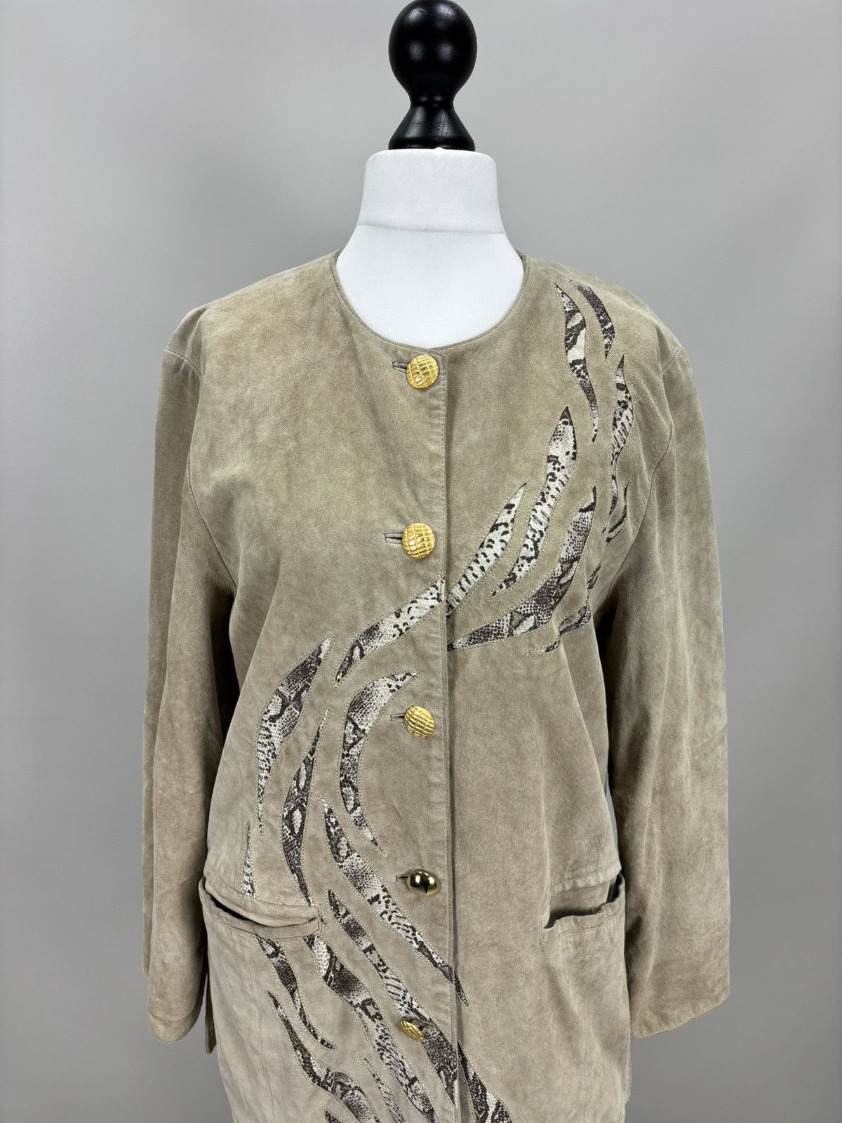 Other Womens vintage leather jacket Dino'z Size 38 Size S / US 4 / IT 40 - 2 Thumbnail