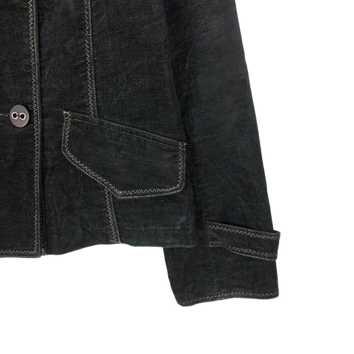 Hiroko Koshino Homme VINTAGE CROPPED JACKET HIROKO BIS HIROKO KOSHINO JAPAN Size US M / EU 48-50 / 2 - 4 Thumbnail