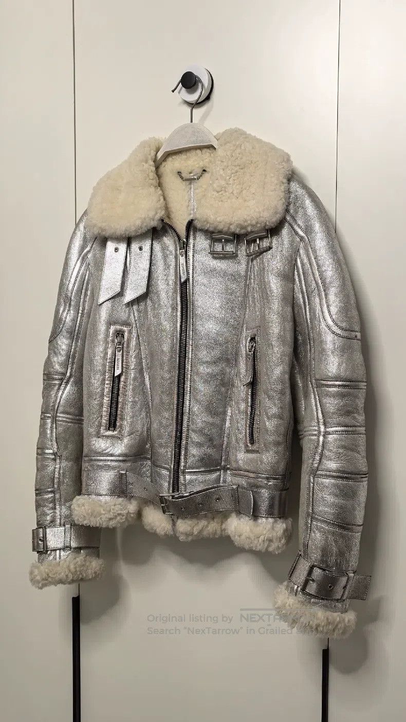 Versace Versace Fur integrated coat Size M / US 6-8 / IT 42-44 - 2 Thumbnail