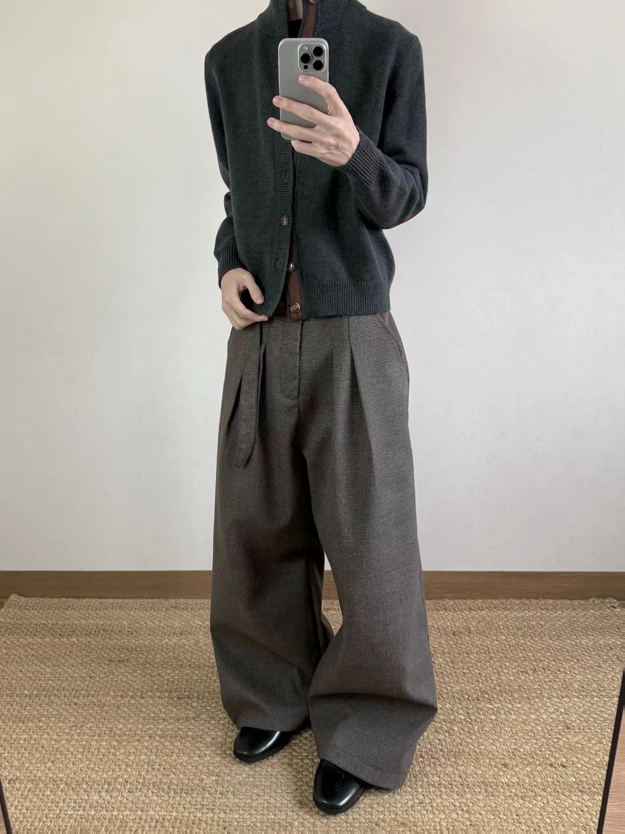 Other Casual Old Money Style Wide-Leg Trousers Size US 34 / EU 50 - 3 Thumbnail