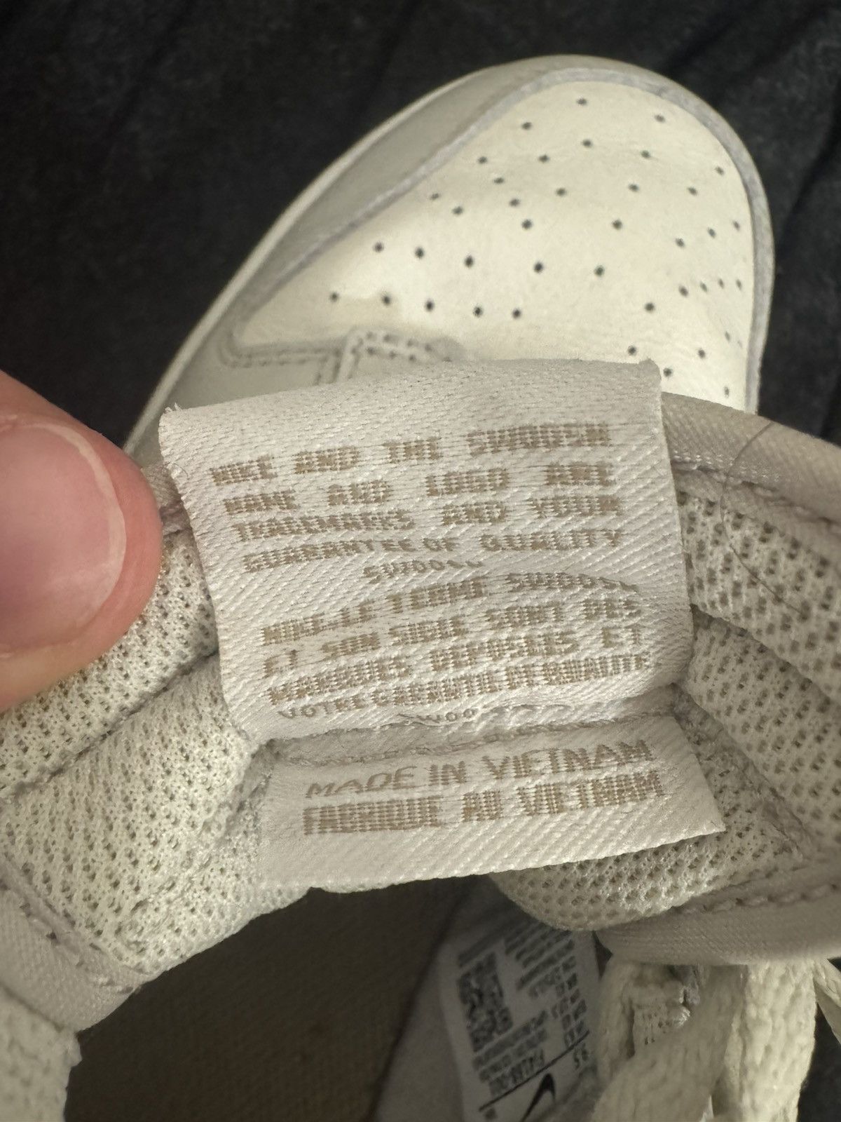 Nike Nike Dunk Low ‘Hemp’ Sail/Gum Size US 9.5 / EU 42-43 - 3 Thumbnail