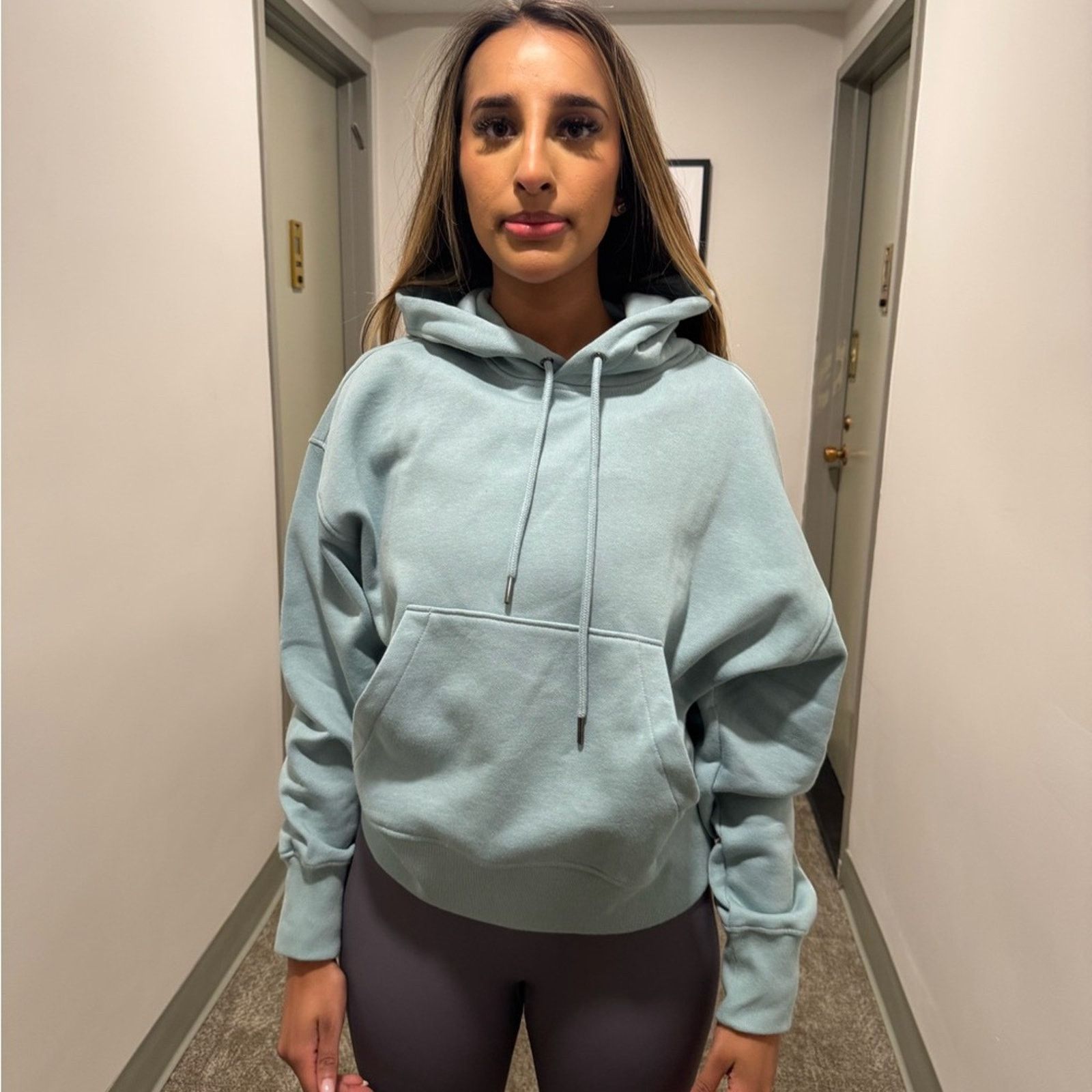 Other NWT Van Laack Women's Light Blue Hoodie Sweater Size M Size M / US 6-8 / IT 42-44 - 7 Thumbnail