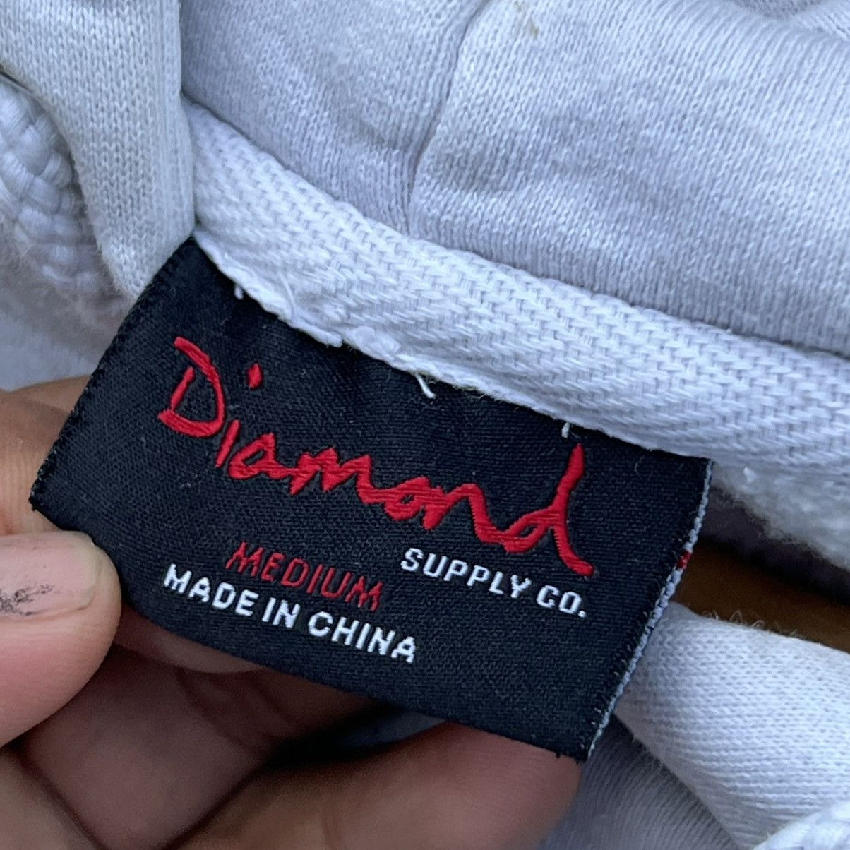 Diamond Supply Co. “RARE” DIAMOND SUPPLY CO. X JOHNNY CASH TRASHED HOODIE Size US M / EU 48-50 / 2 - 10 Thumbnail