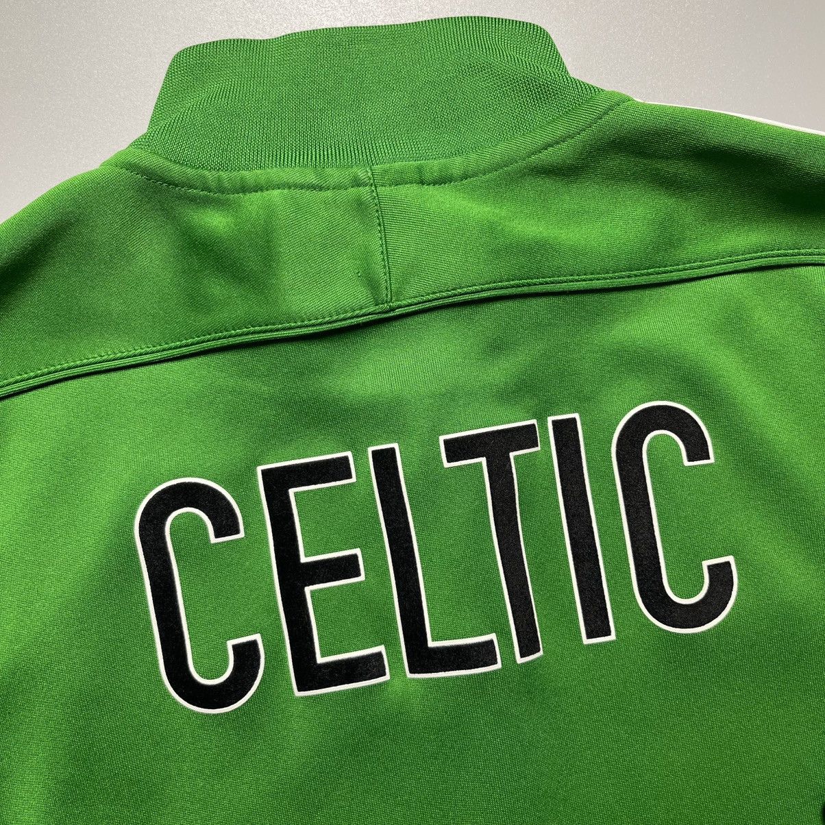 Nike × Vintage CELTIC NIKE N98 2012/2013 TRAINING FOOTBALL SOCCER TRACK TOP Size US L / EU 52-54 / 3 - 10 Thumbnail