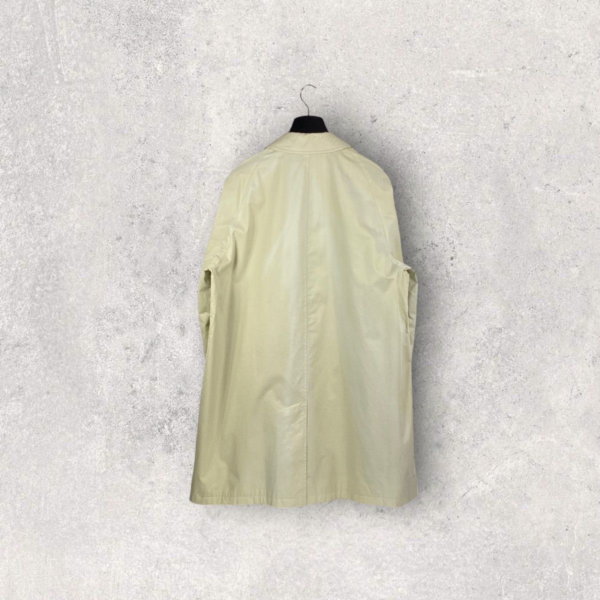 Aquascutum × Vintage vintage Aquascutum London Harrods Tan Trench Over Coat Size L / US 10 / IT 46 - 3 Thumbnail