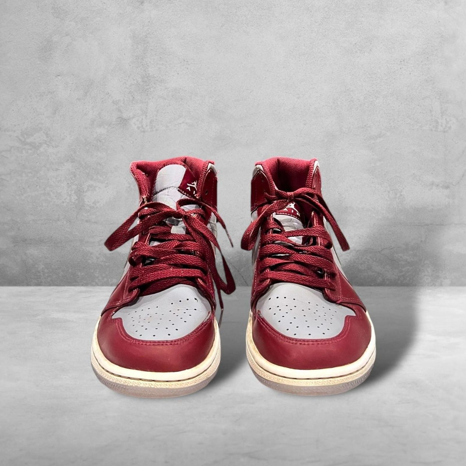 Nike Nike Air Jordan 1 Mid ‘Cherrywood Red’ Basketball Sneakers Size US 9.5 / EU 42-43 - 5 Thumbnail