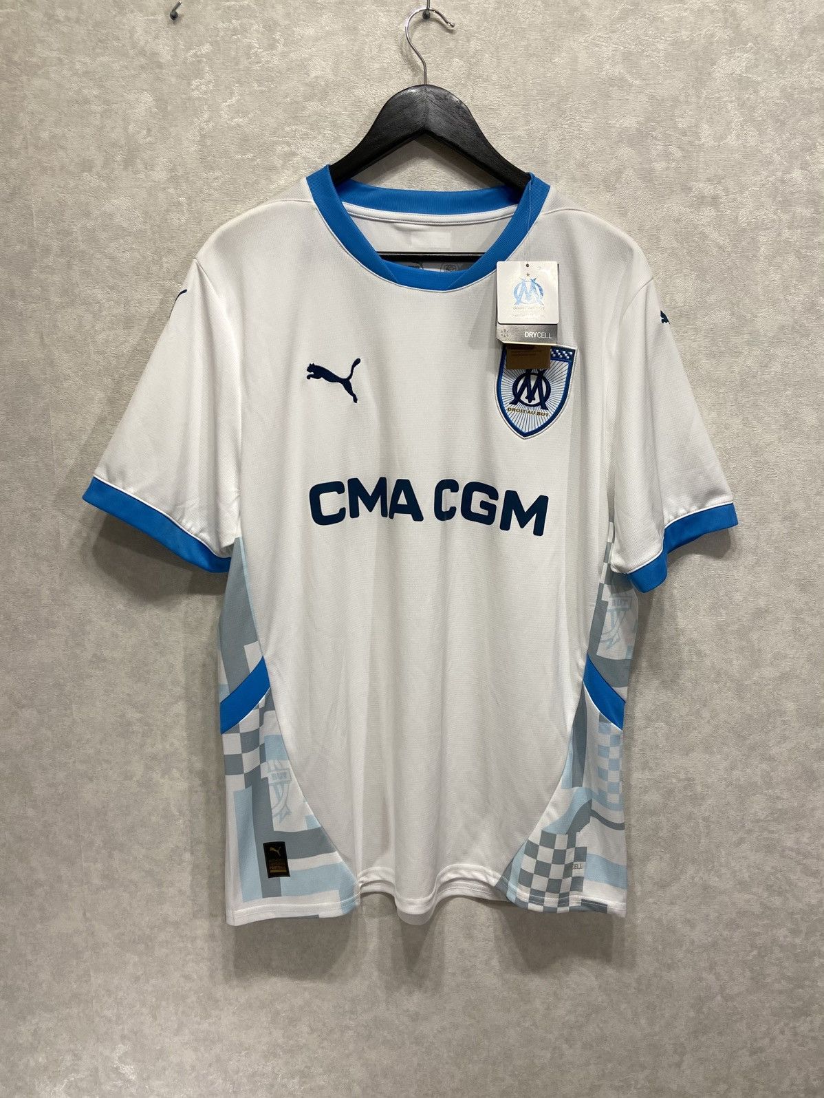 Puma Puma Olympique de Marseille Home Shirt 2024-25 Size US XL / EU 56 / 4 - 2 Thumbnail