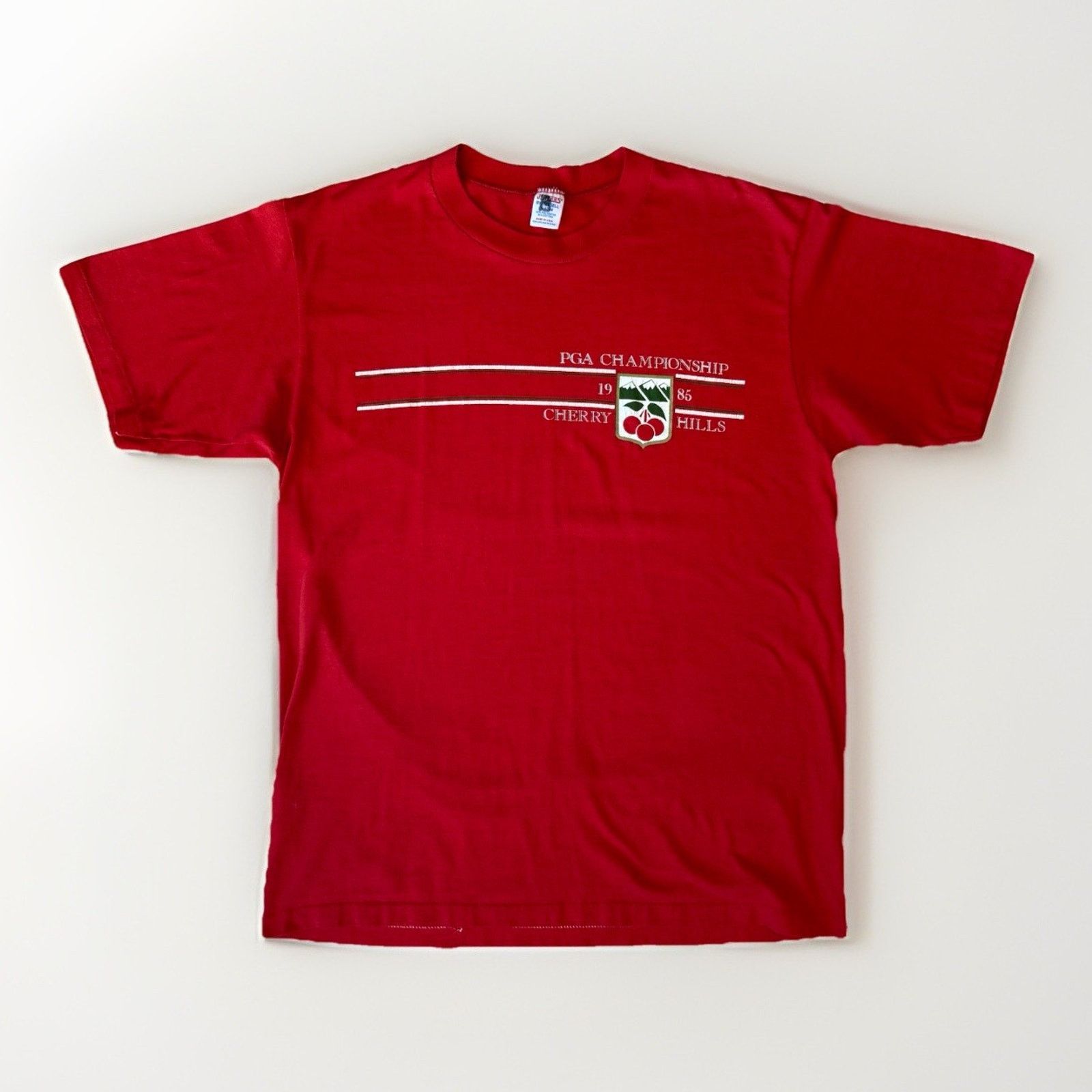 Vintage Vintage PGA Championship Shirt Large Red 80s Made in USA Size US L / EU 52-54 / 3 - 1 Thumbnail