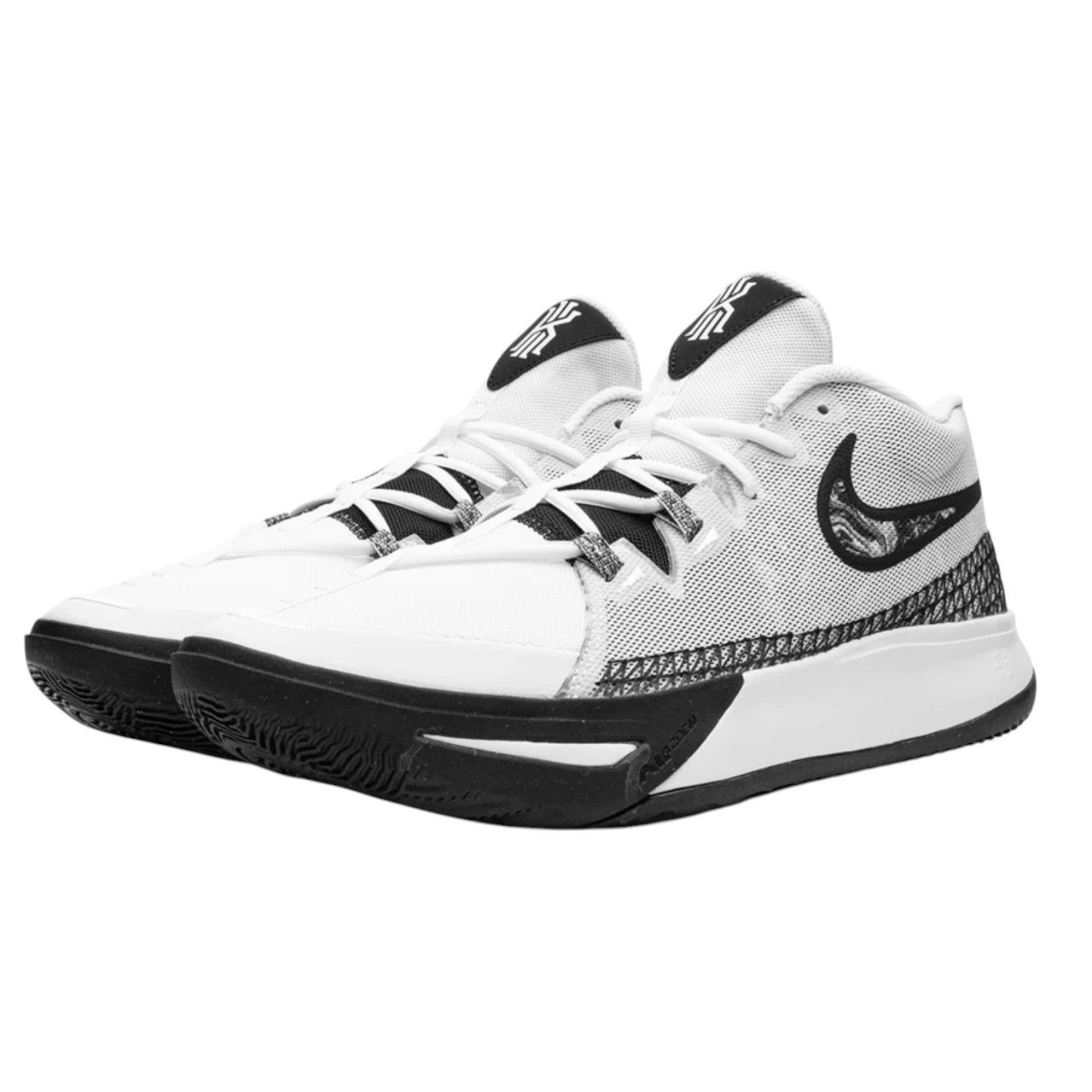 Nike Nike Kyrie Flytrap 6 EP "Zebra Savannah" Black White DM1125- Size US 10 / EU 43 - 2 Thumbnail