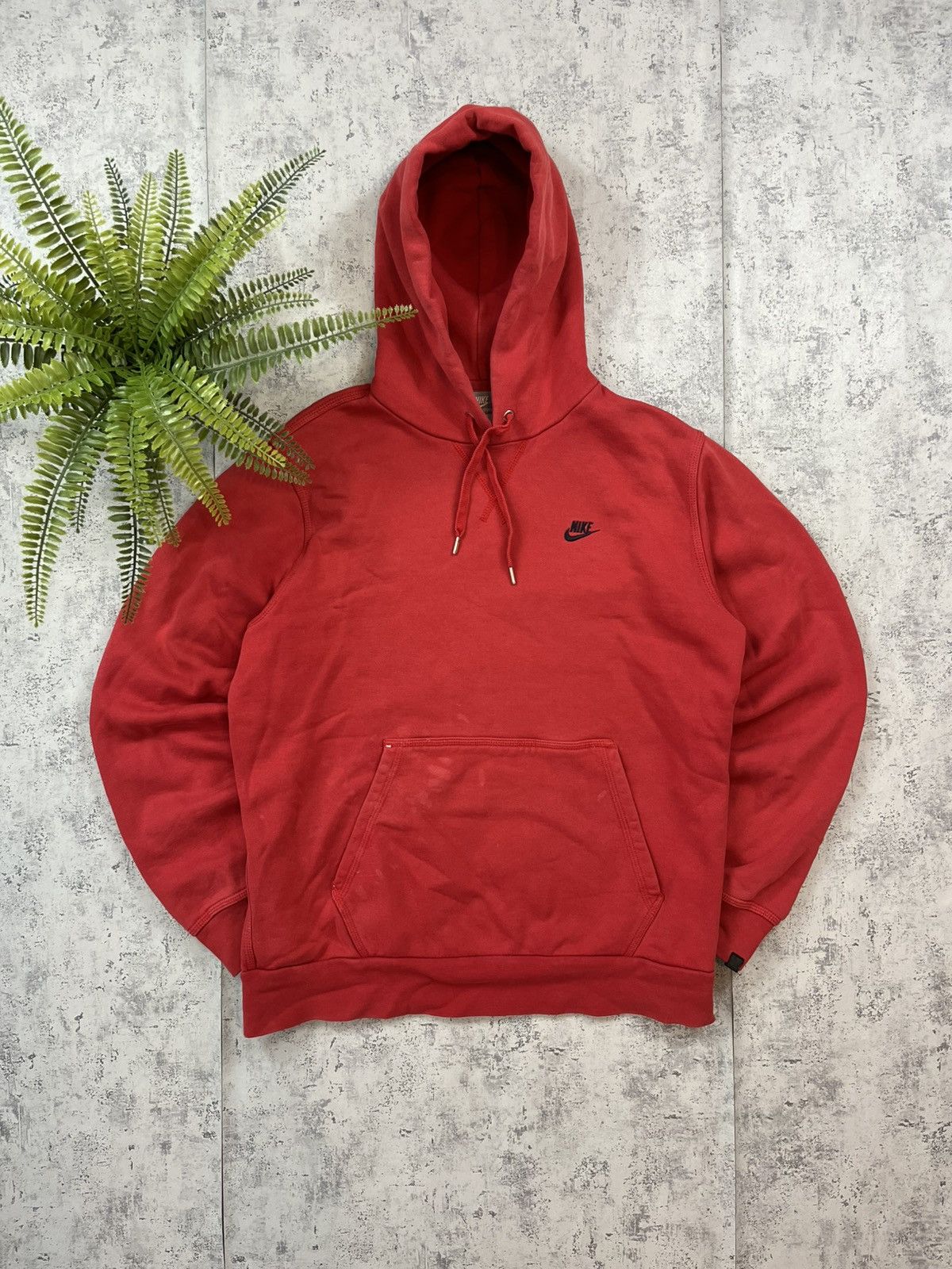 Nike 90’s NIKE RETRO SUNFADED BASIC SWOOSH LOGO Y2K HOODIE Size US M / EU 48-50 / 2 - 1 Thumbnail