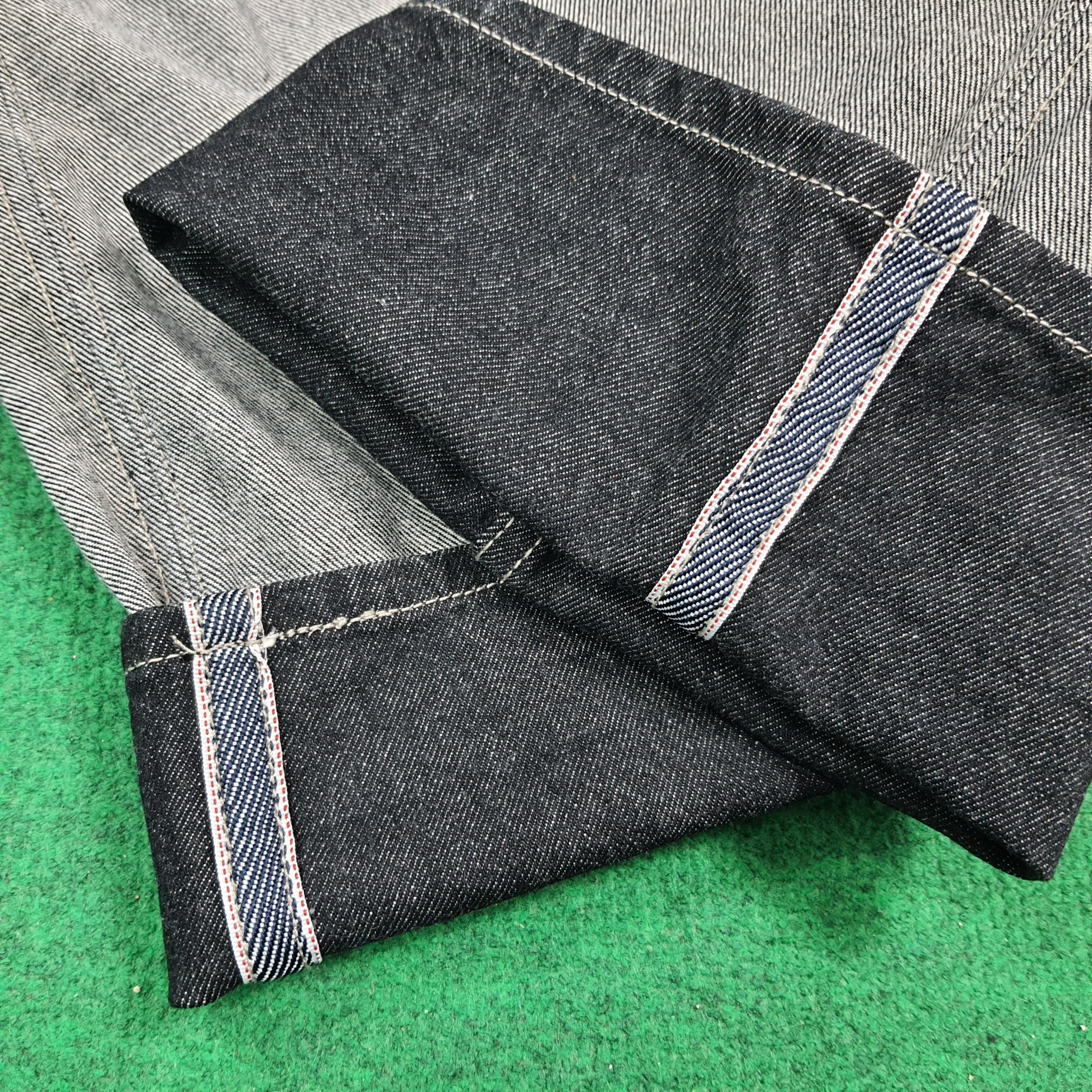 Evisu Vintage Evisu Paris Selvedge Reversible Custom Daicock Jeans Size US 35 - 14 Thumbnail