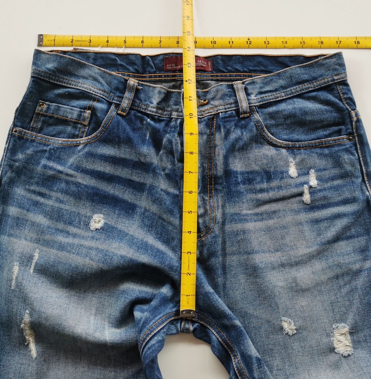 Zara Zara Distressed Denim Size US 34 / EU 50 - 13 Thumbnail