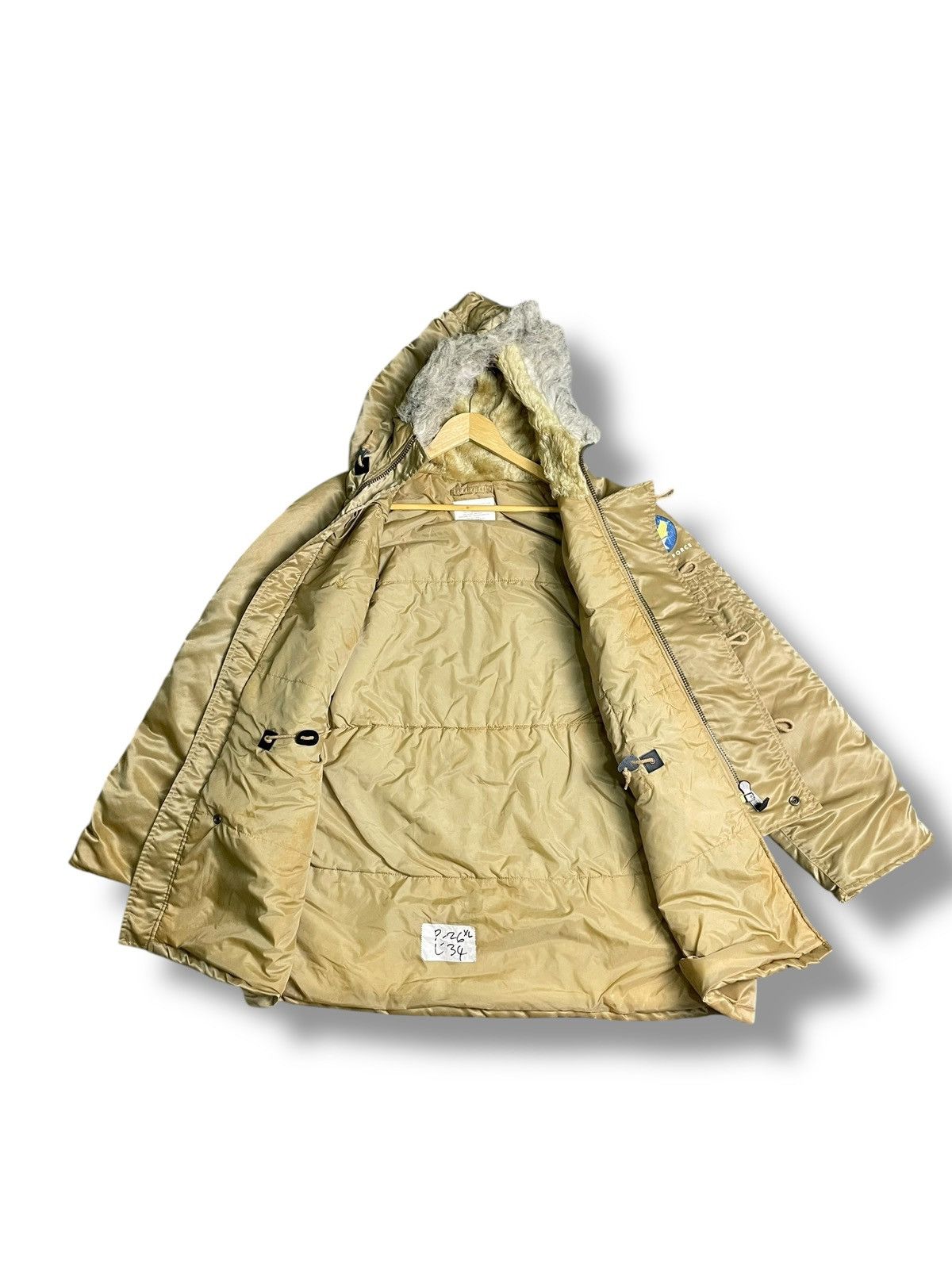 Vintage Us Air Force Military Parkas Jacket (30) Size US L / EU 52-54 / 3 - 2 Thumbnail